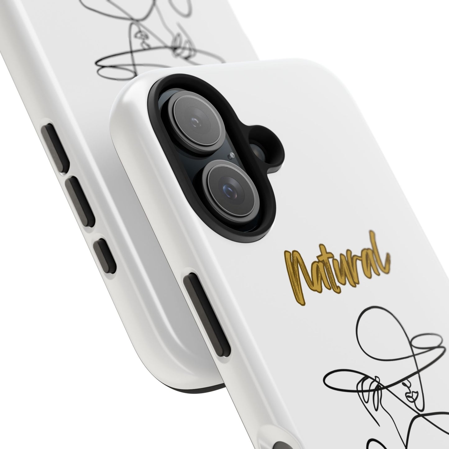 Natural Woman An Original (BL)Tough Phone Cases WHITE
