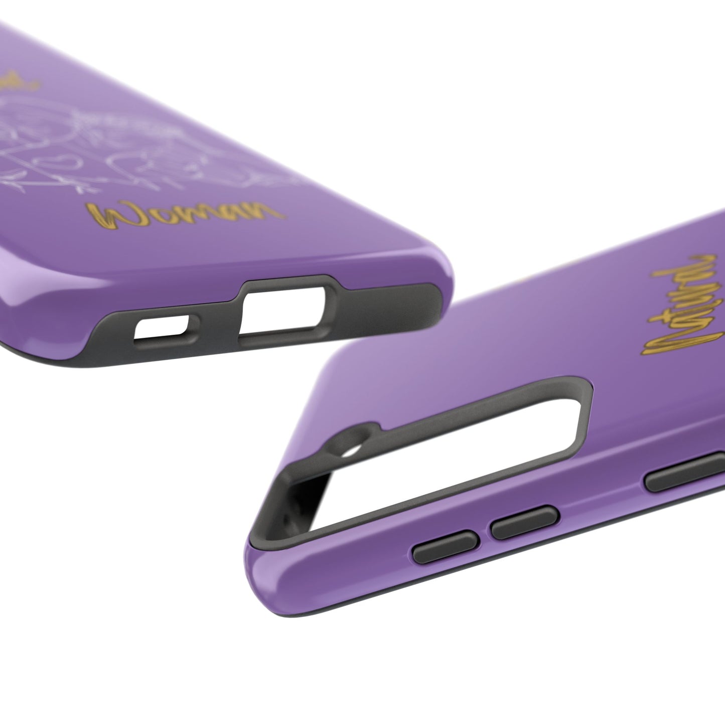 Natural Woman Me & My Girls (WL)Tough Phone Cases LIGHT PURPLE