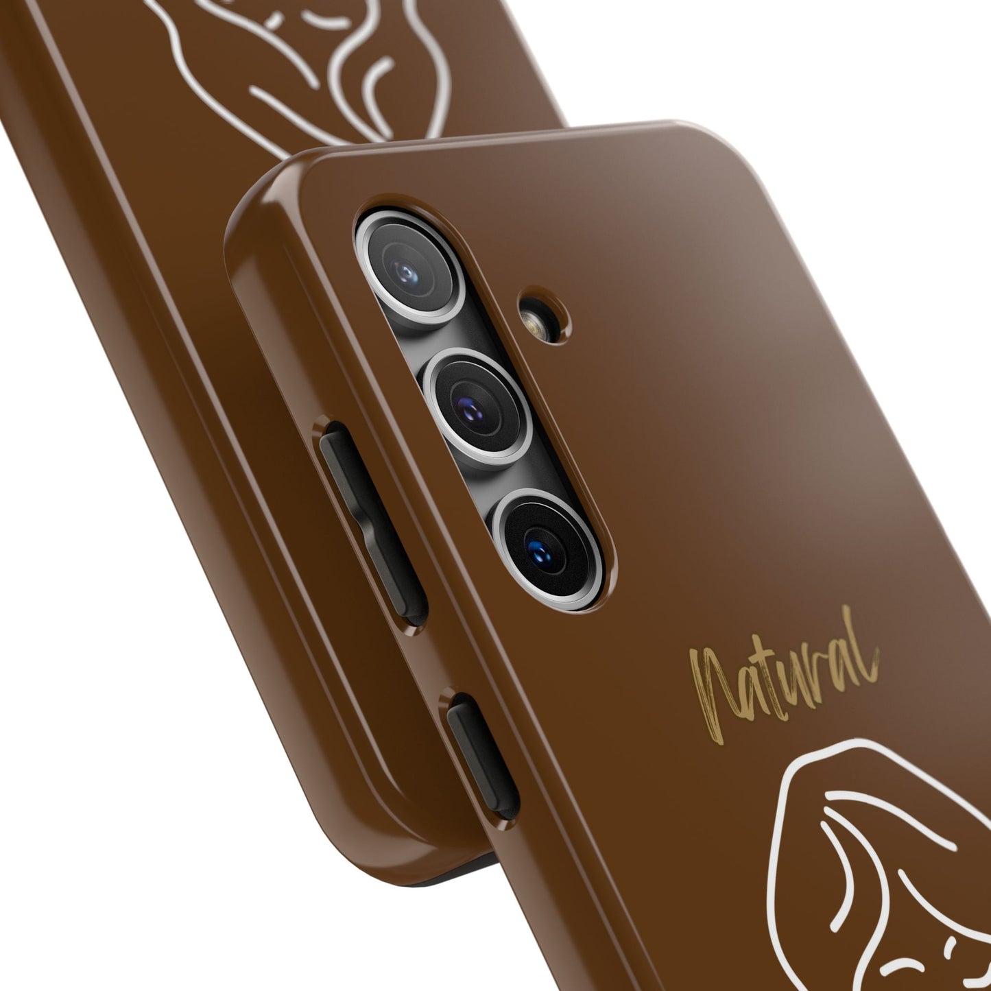 Natural Woman Modest (WL)Tough Phone Cases BROWN