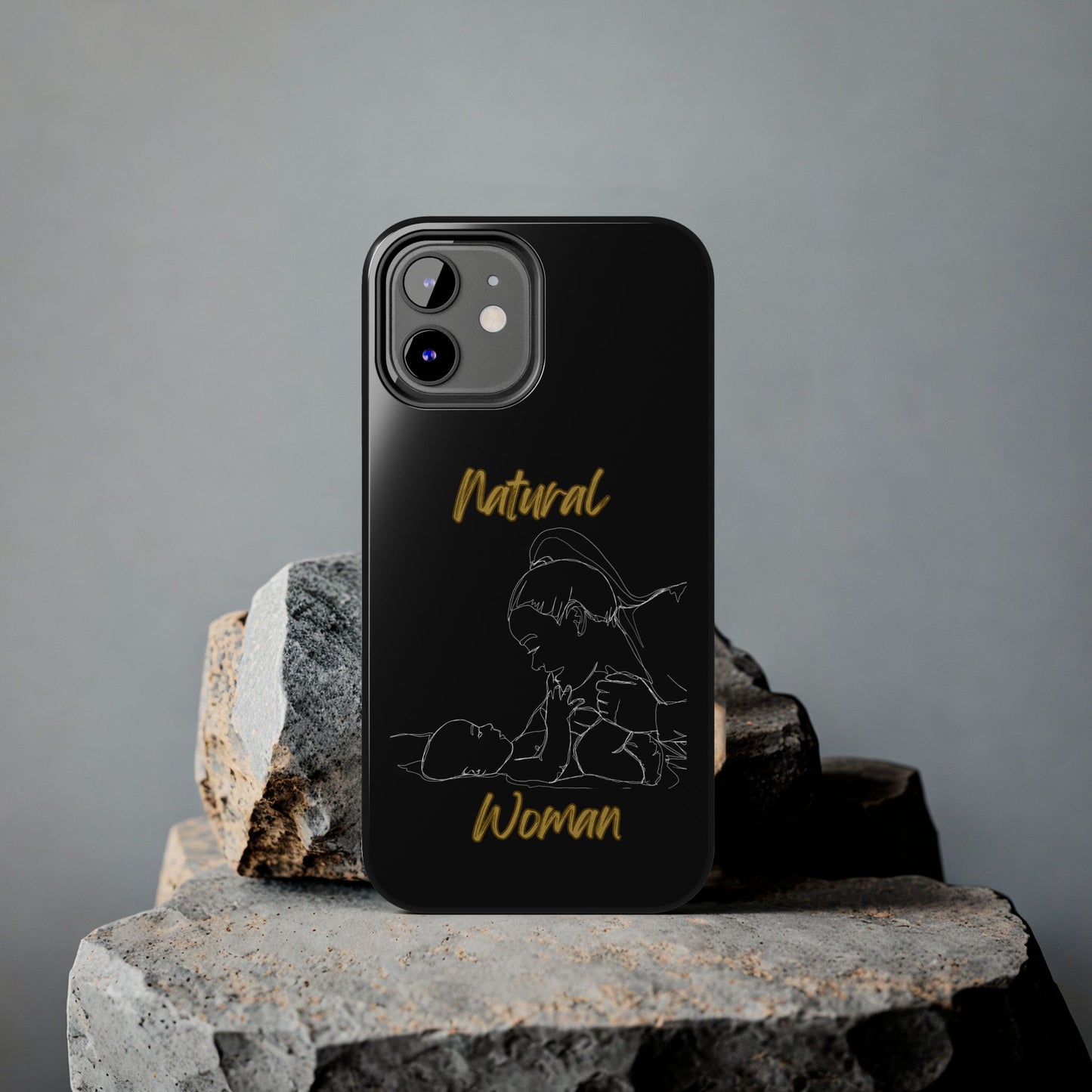 Natural Woman New Life (WL)Tough Phone Cases BLACK