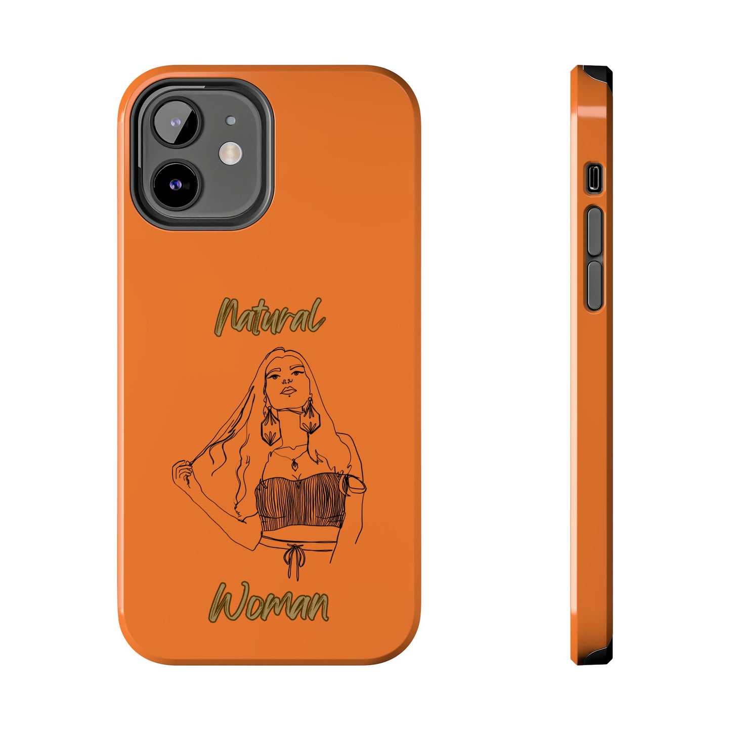 Natural Woman Thinking (BL)Tough Phone Cases CRUSTA
