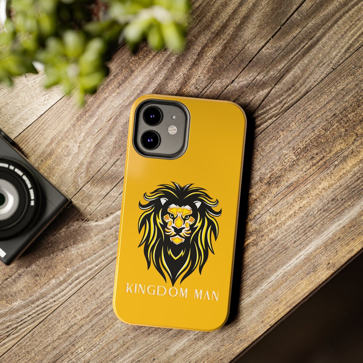 Kingdom Man (White-Gold Label) Tough Phone Case YELLOW