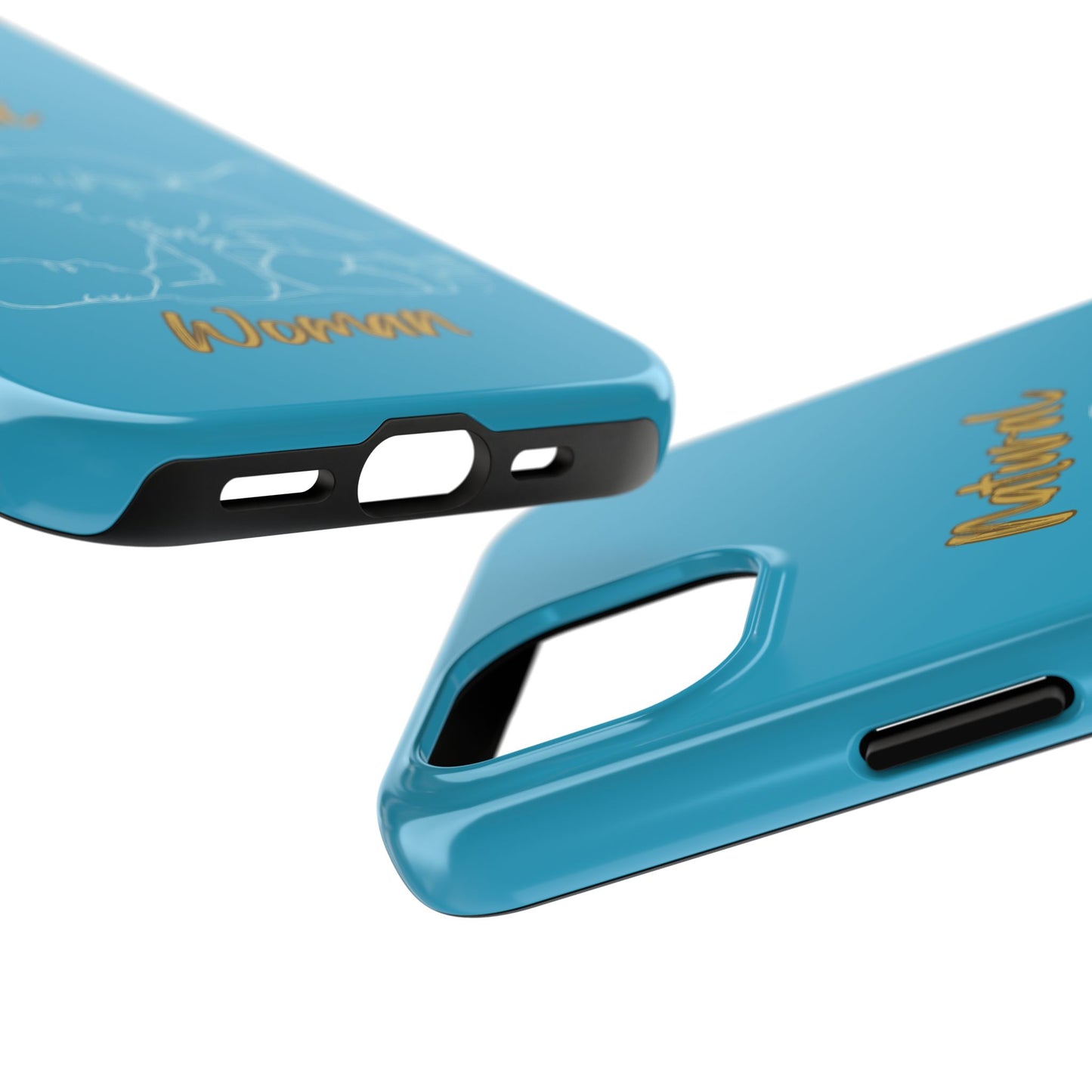 Natural Woman New Life (WL)Tough Phone Cases TURQUOISE
