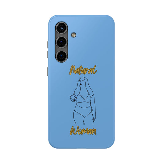 Natural Woman Full Beauty (BL)Tough Phone Cases LIGHT BLUE