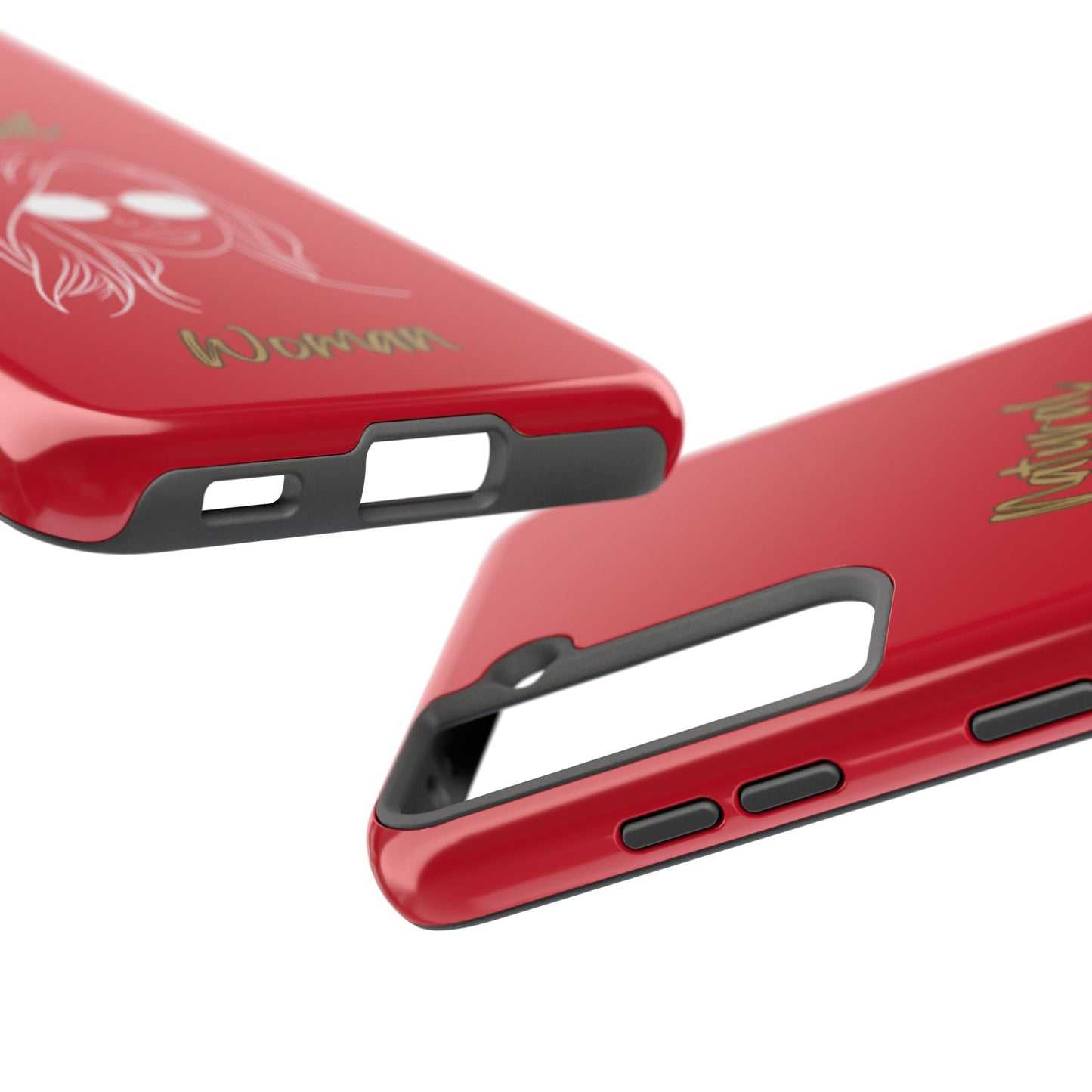 Natural Woman Shades (WL)Tough Phone Cases DARK RED