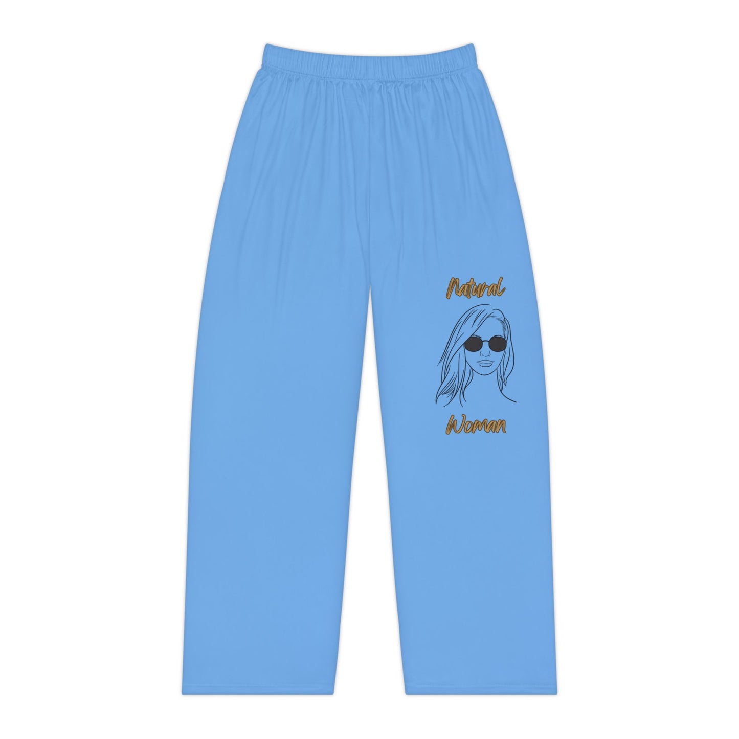 Natural Woman Shades (BL) Women's Pajama Pants LIGHT BLUE