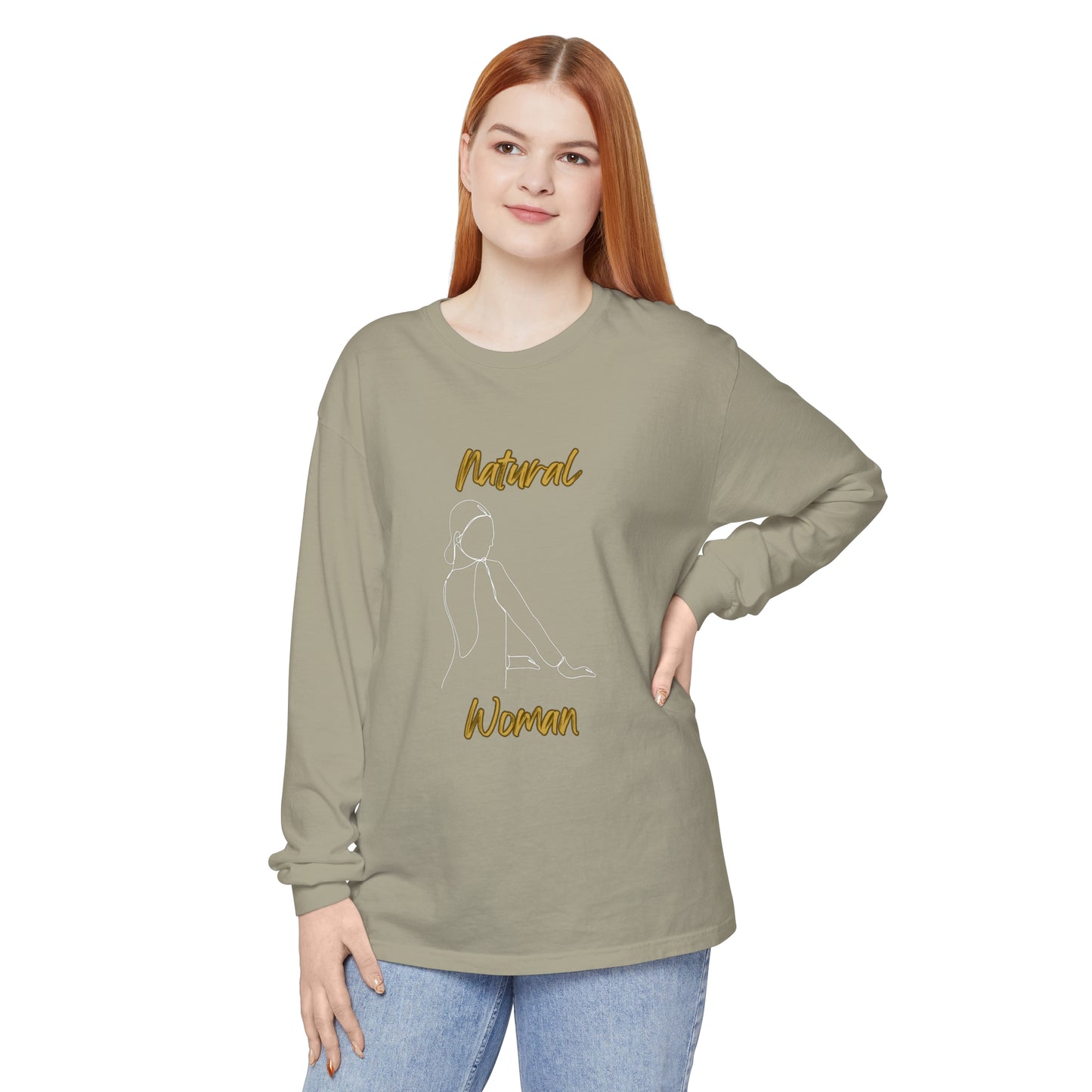 Natural Woman Hands Ready (WL) Long Sleeve T-Shirt