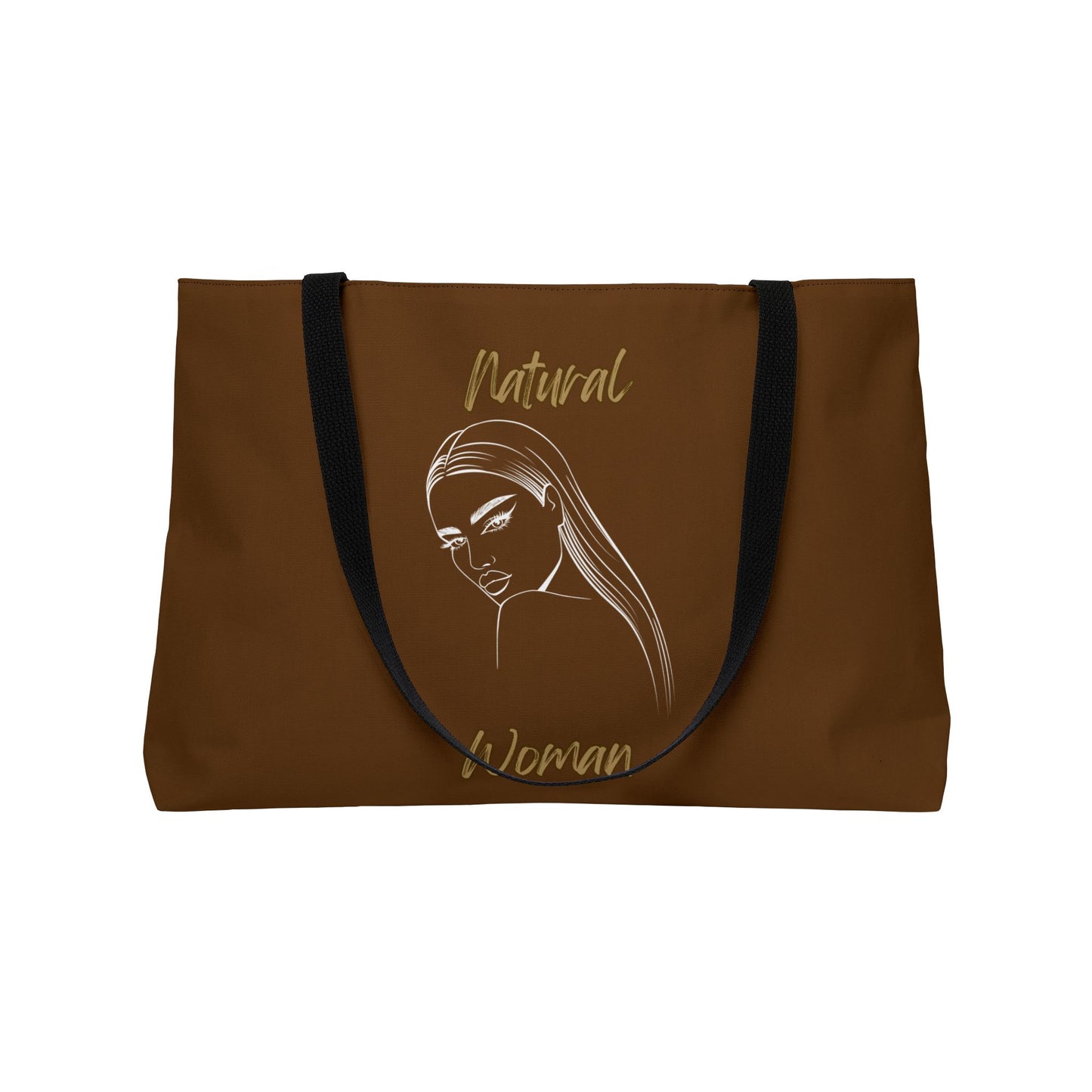 Natural Woman The Stare (WL) Weekender Tote Bag BROWN