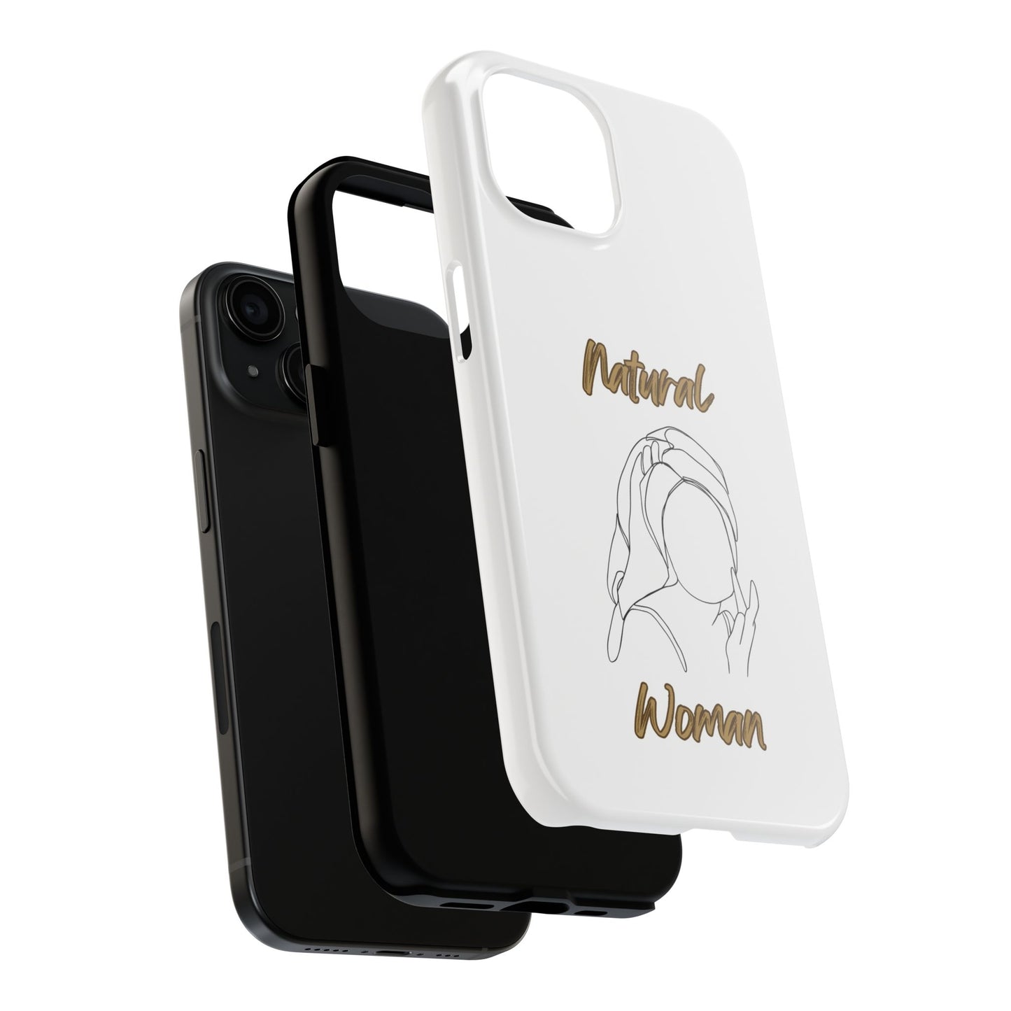Natural Woman Towel Wrapped (BL)Tough Phone Cases WHITE