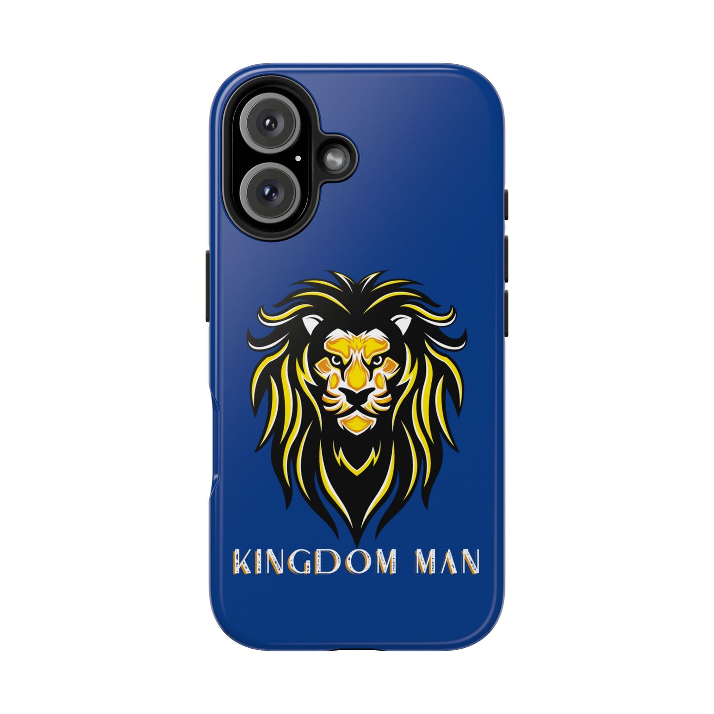 Kingdom Man (White-Gold Label) Tough Phone Case DARK BLUE