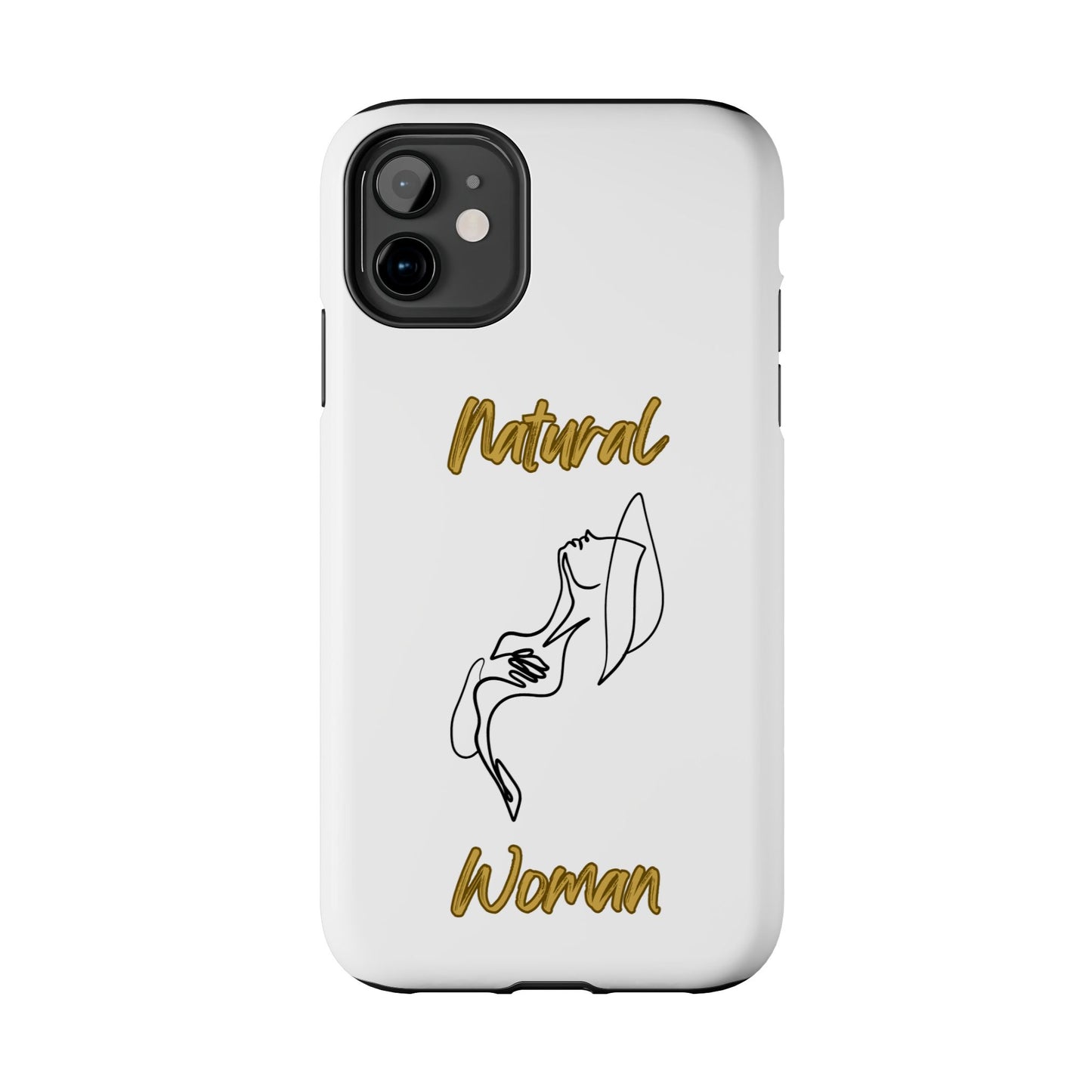 Natural Woman Free (BL)Tough Phone Cases WHITE