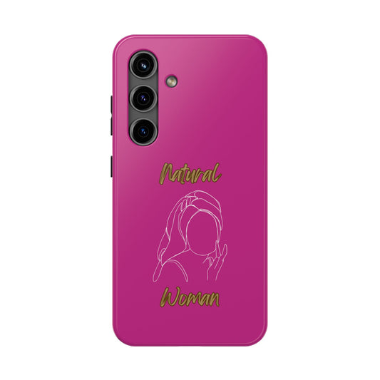 Natural Woman Towel Wrapped (WL)Tough Phone Cases PINK