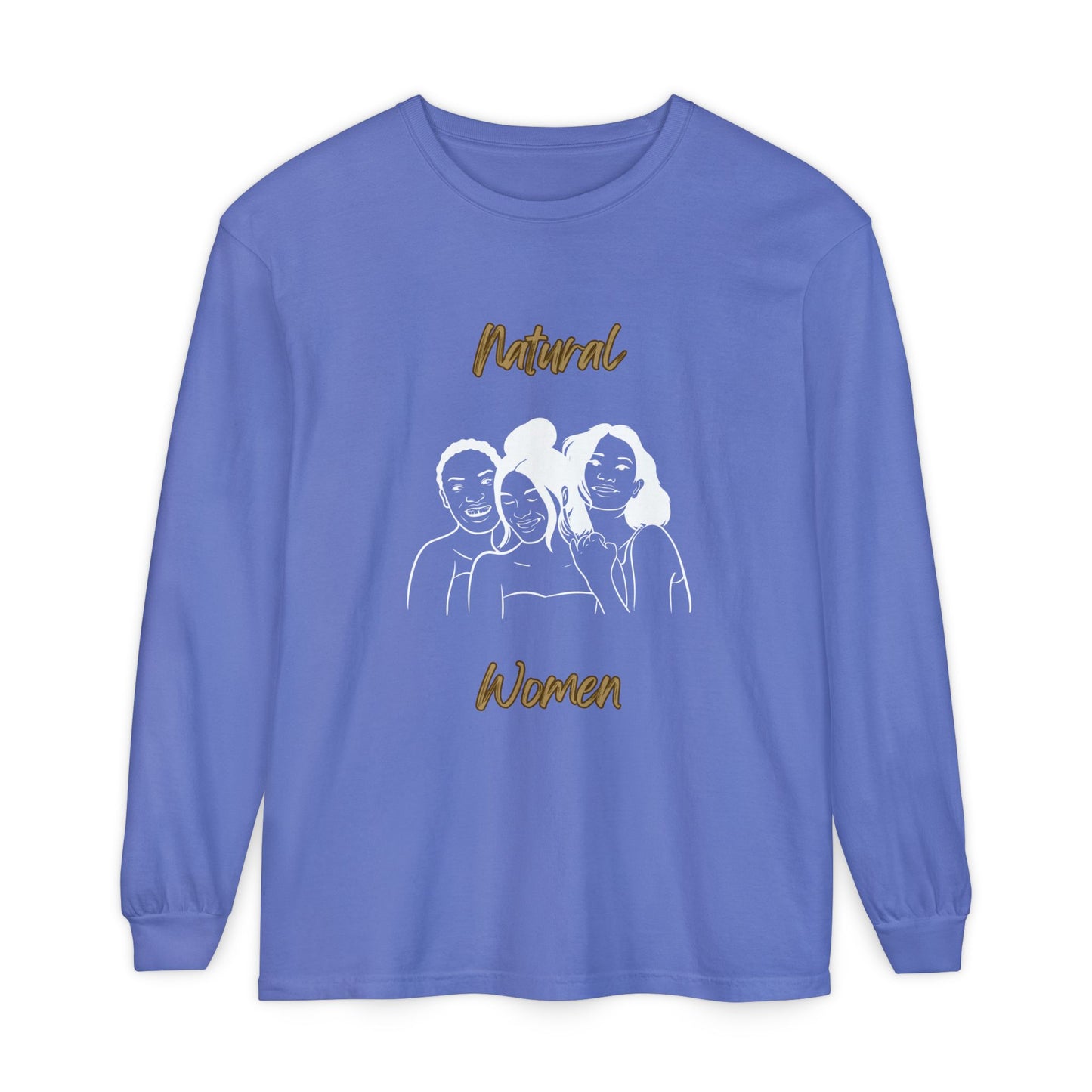 Natural Woman Laughing Friends (WL) Long Sleeve T-Shirt