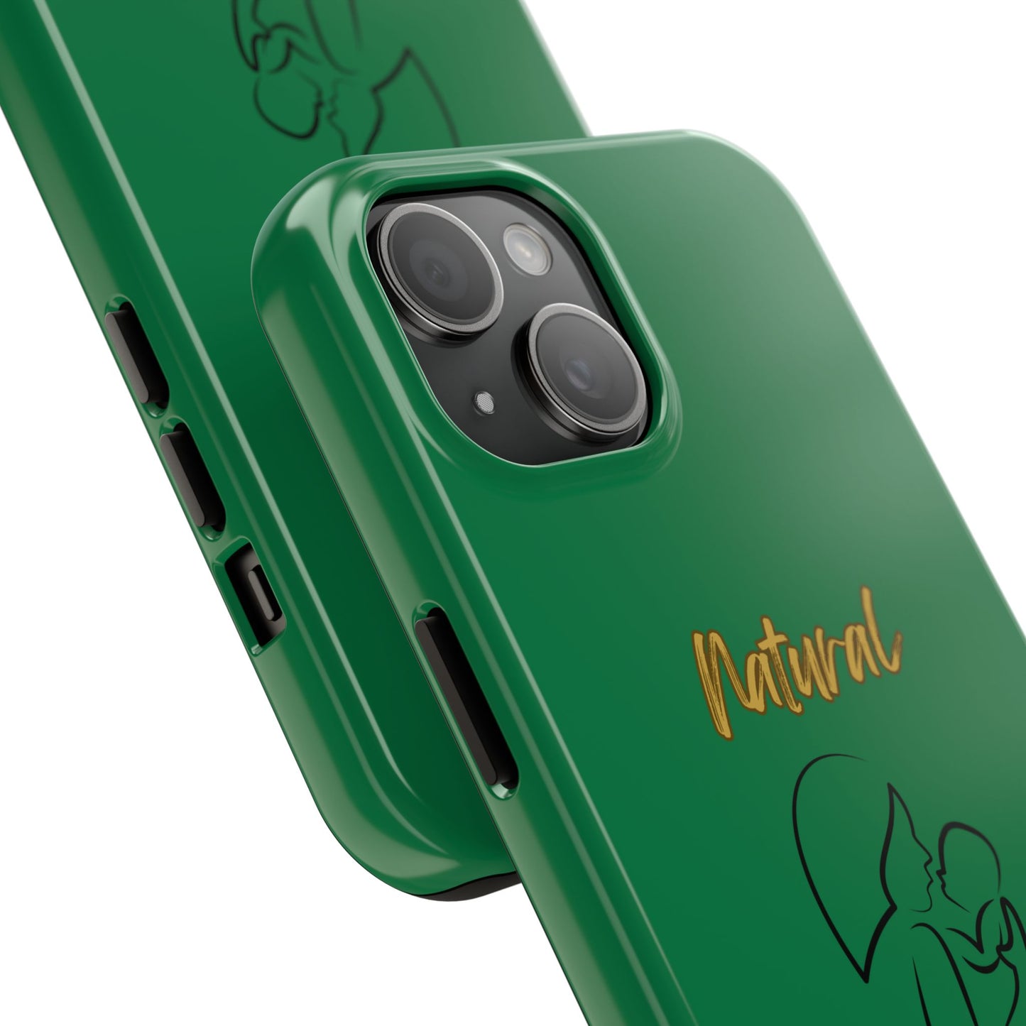 Natural Woman Long Awaited (BL)Tough Phone Cases DARK GREEN