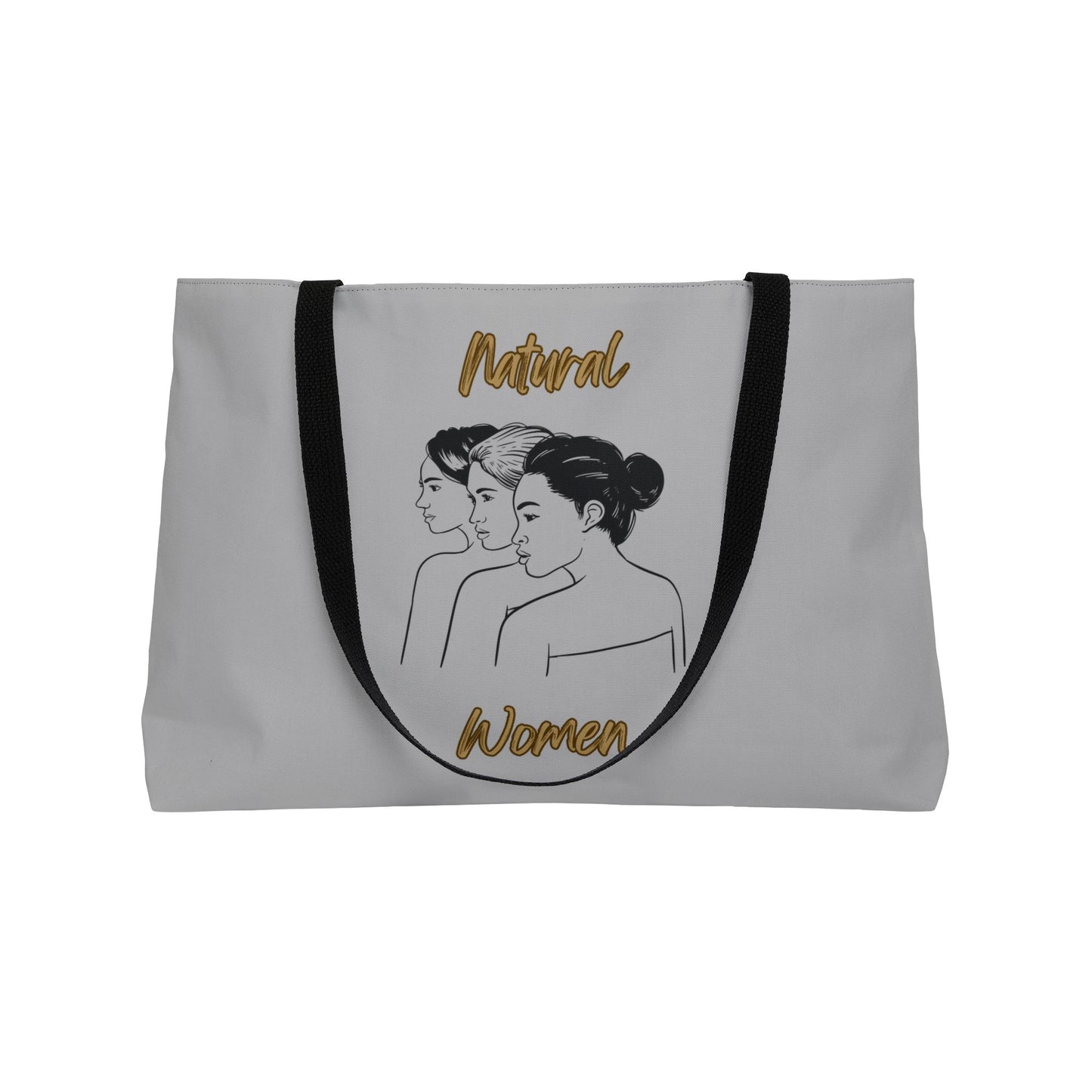 Natural Women United Friends (BL) Weekender Tote Bag LIGHT GREY