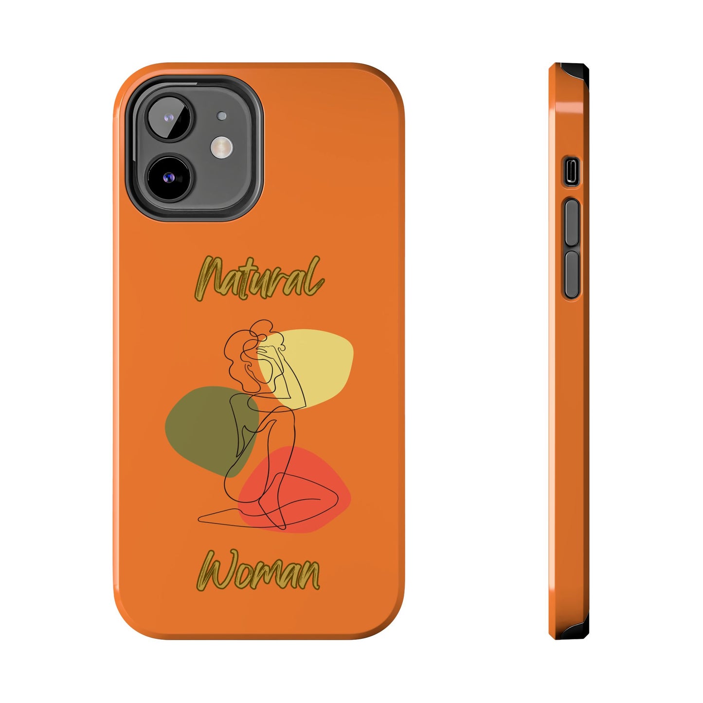 Natural Woman Colorful Pose (BL)Tough Phone Cases CRUSTA