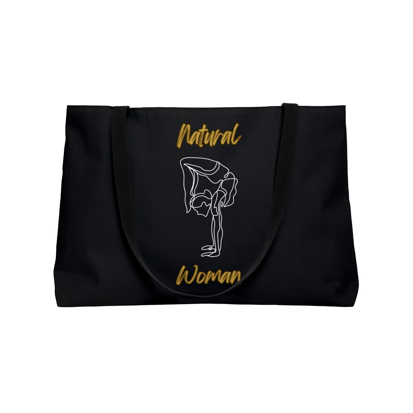 Natural Woman Flexible (WL) Weekender Tote Bag BLACK