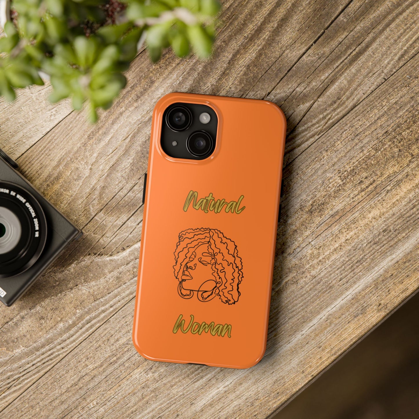 Natural Woman Naturally Me (BL)Tough Phone Cases CRUSTA