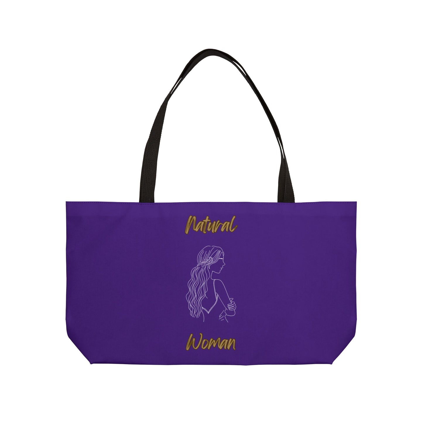 Natural Woman Young Woman (WL) Weekender Tote Bag PURPLE