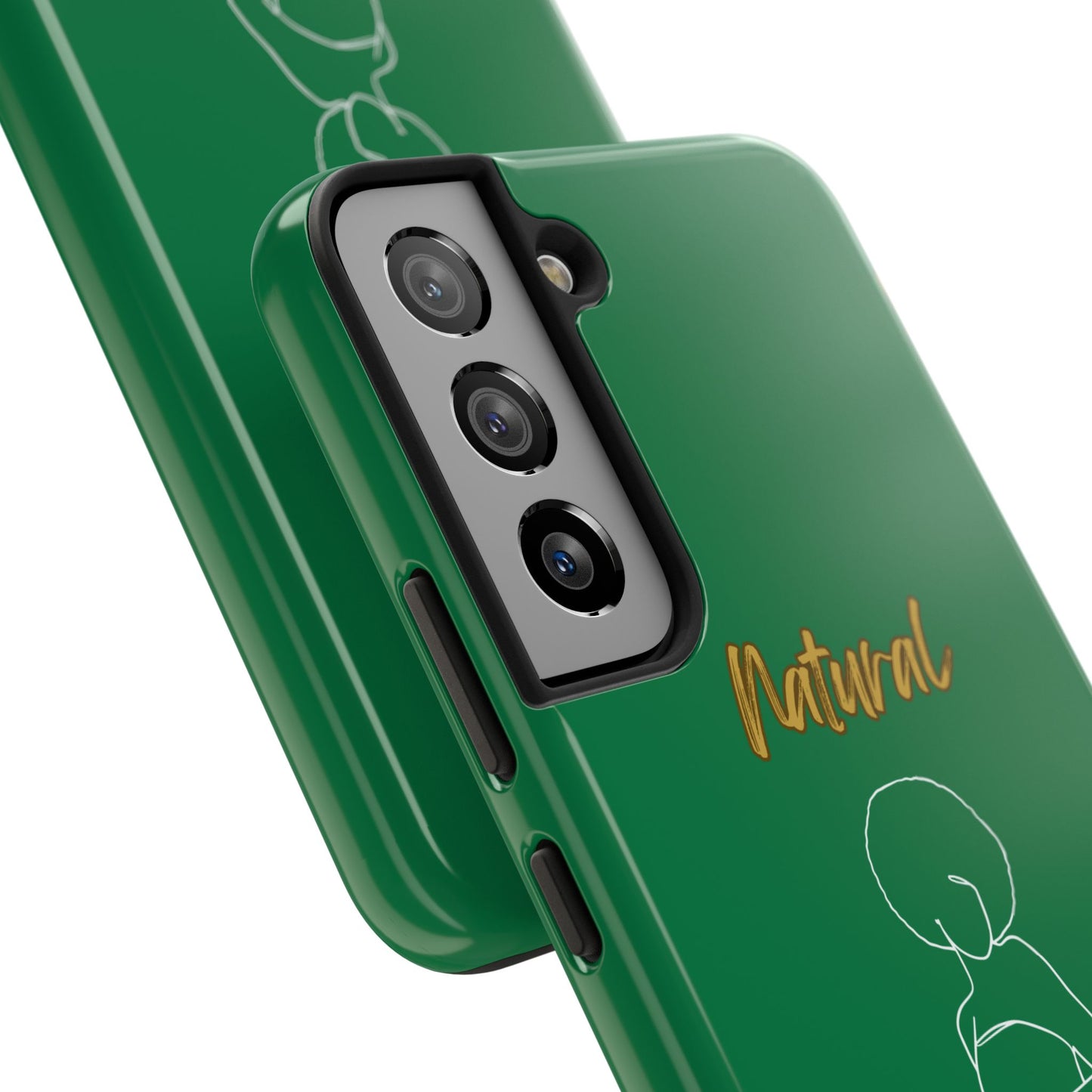 Natural Woman Sho Nuff (WL)Tough Phone Cases DARK GREEN