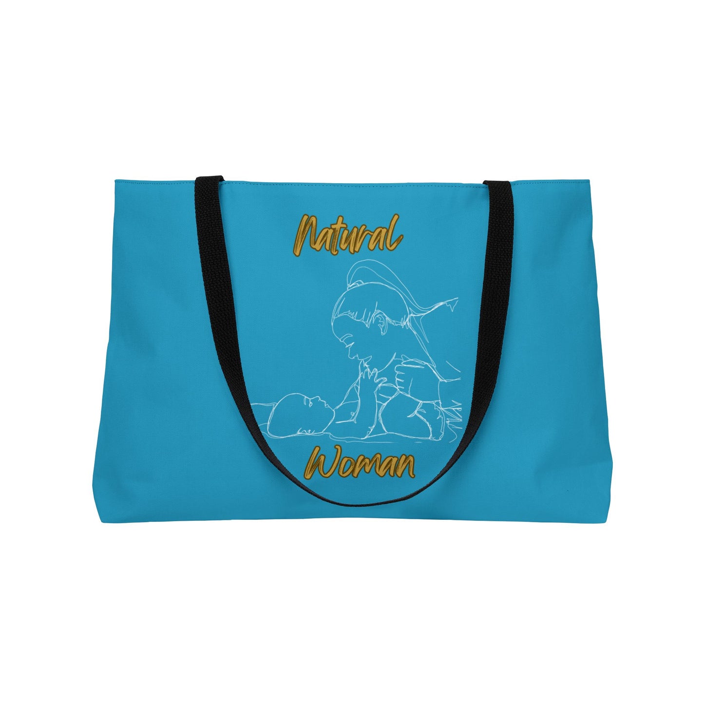 Natural Woman New Life (WL) Weekender Tote Bag TURQUOISE