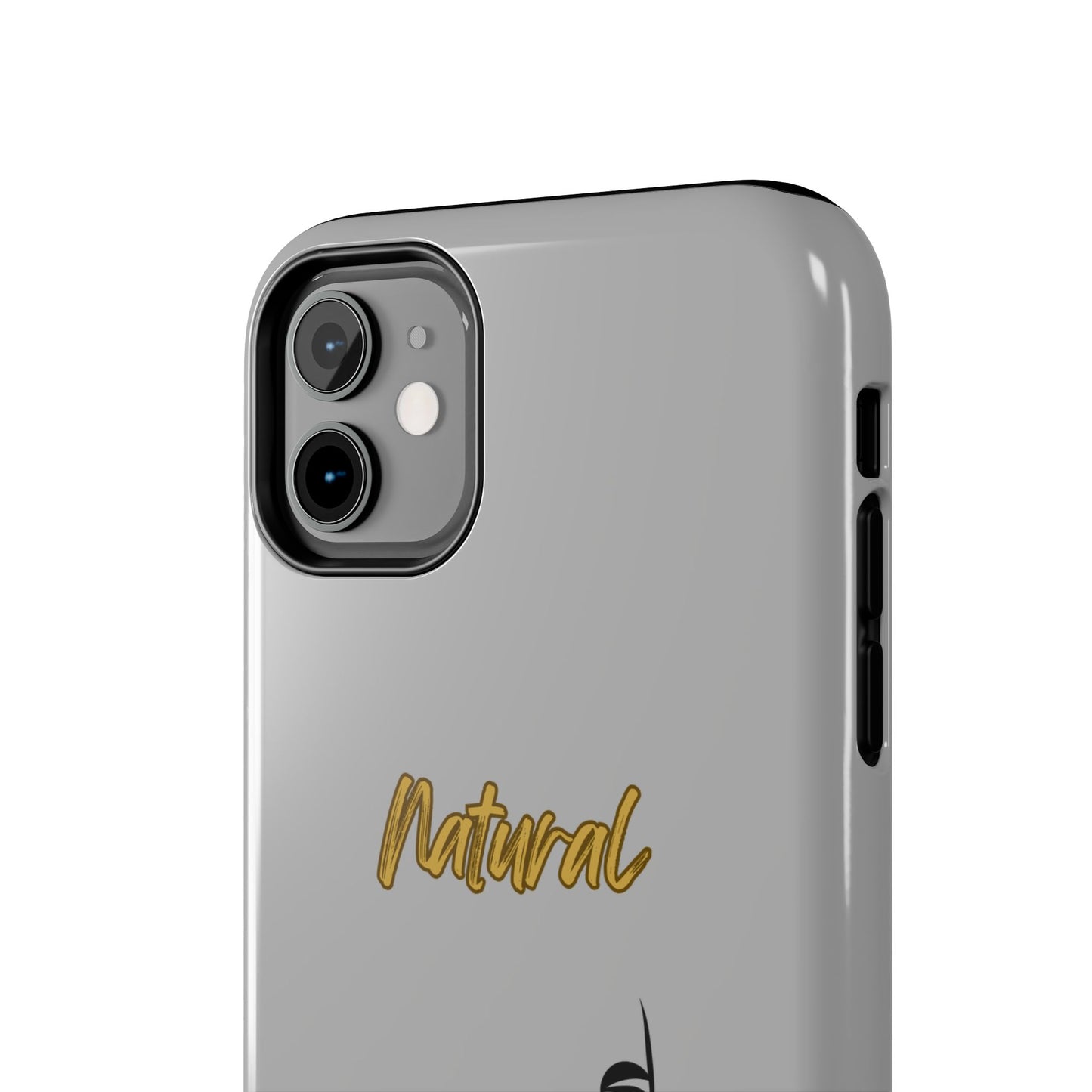 Natural Woman Music In My Soul (BL)Tough Phone Cases LIGHT GREY