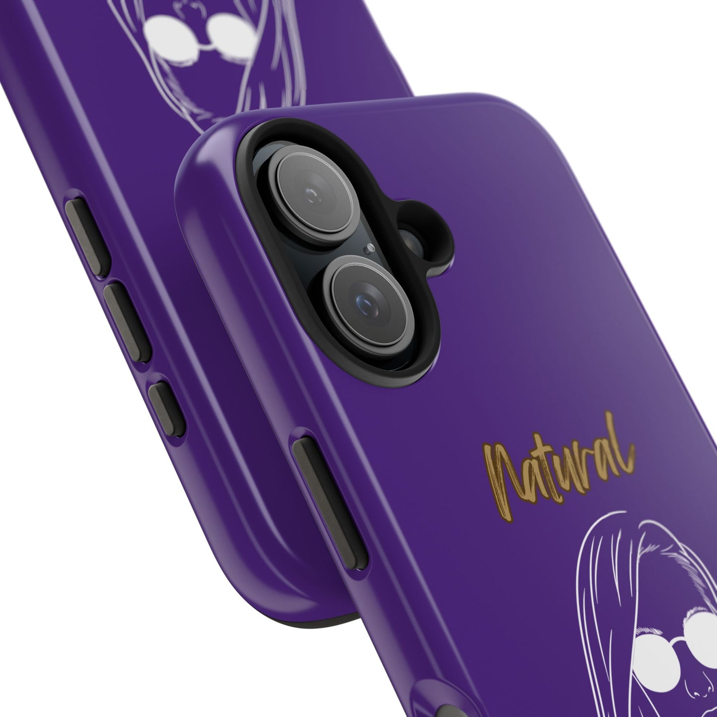 Natural Woman Shades (WL)Tough Phone Cases PURPLE