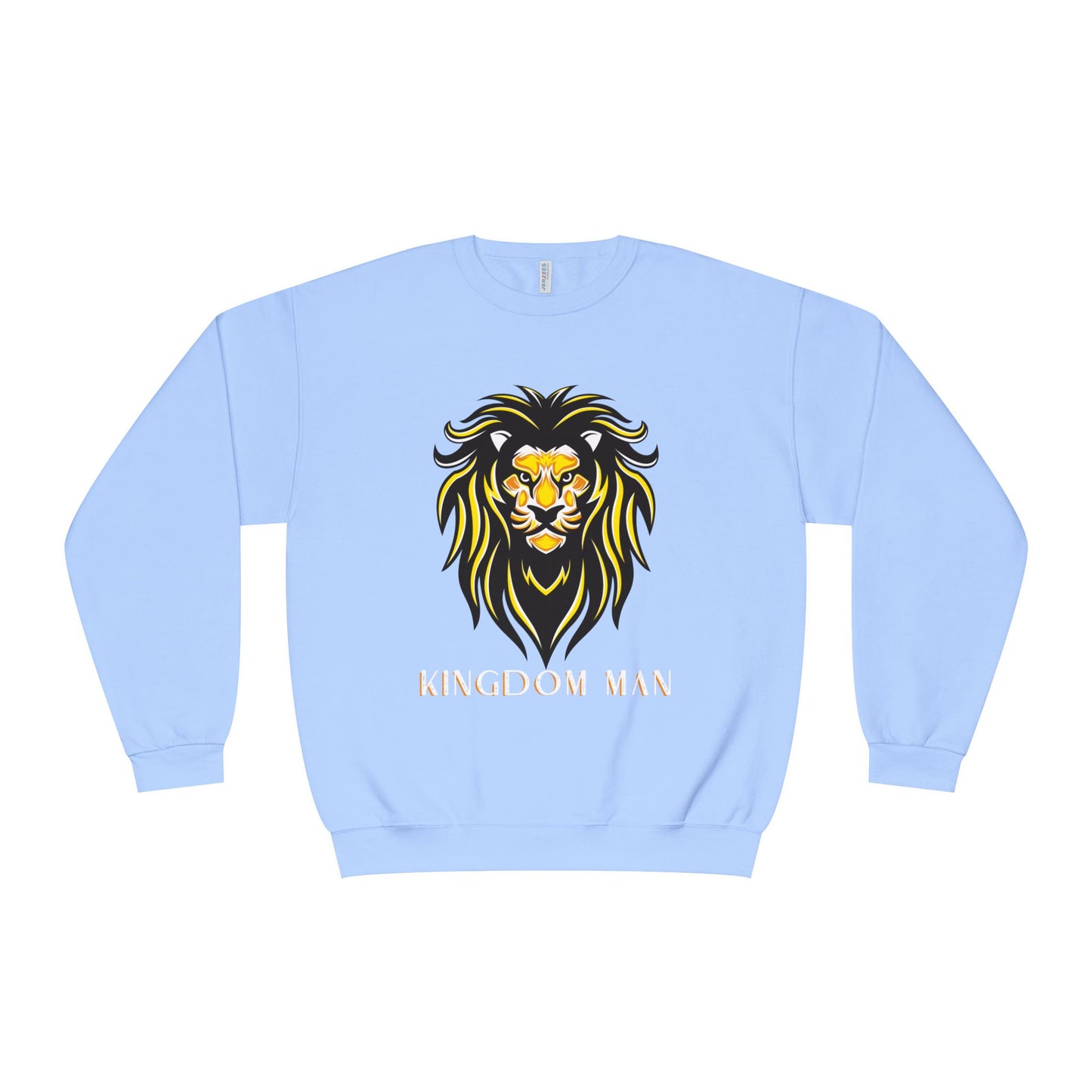 Kingdom Man (White/Gold) Crewneck Sweatshirt