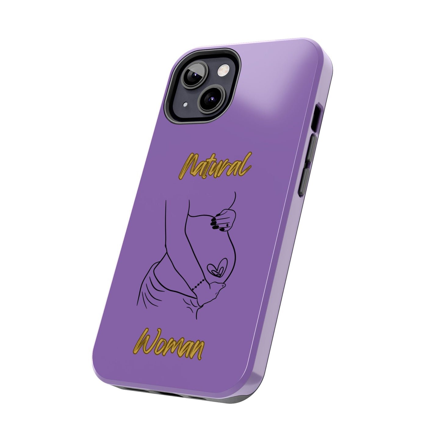 Natural Woman Loved In & Out (BL)Tough Phone Cases LIGHT PURPLE