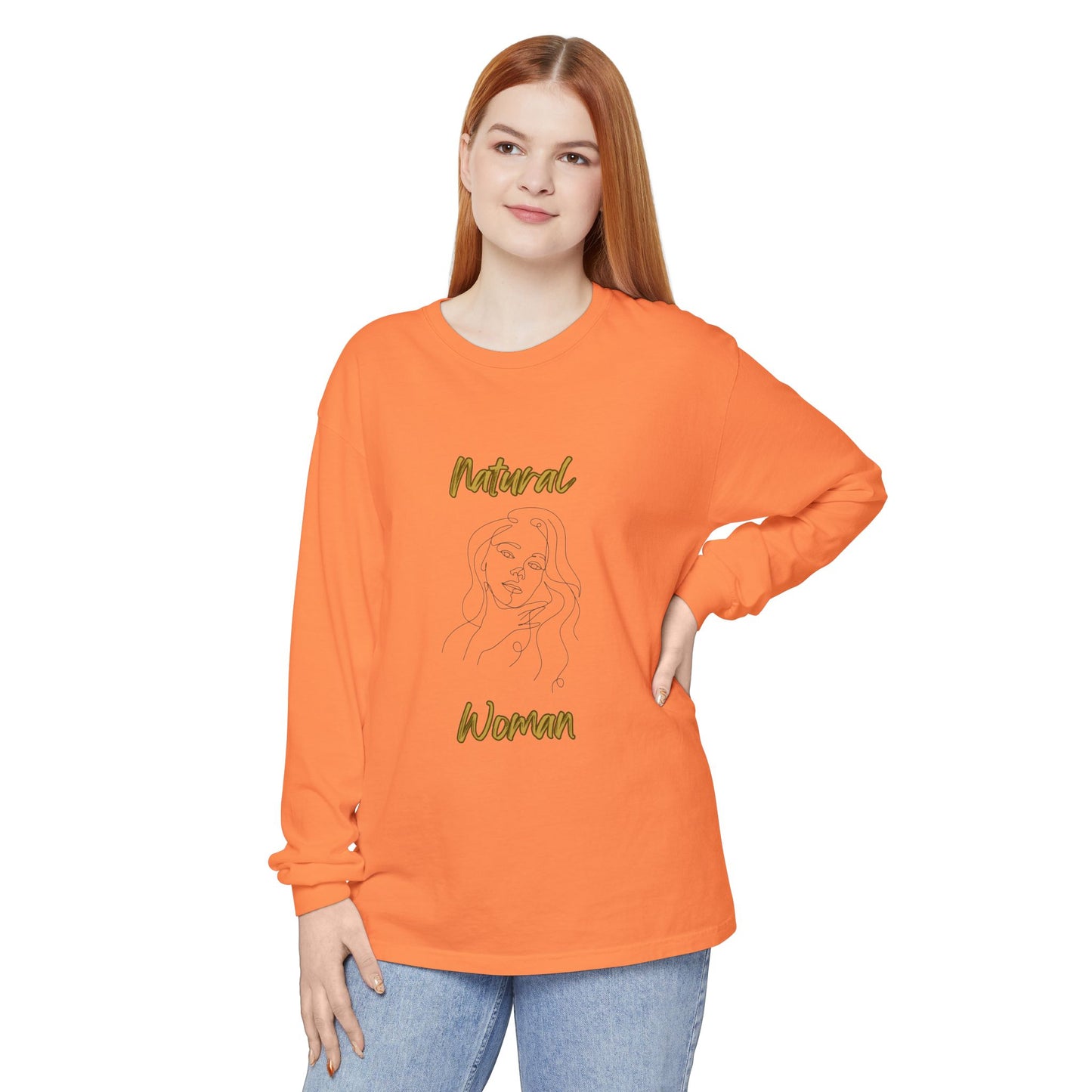 Natural Woman Hola (BL) Long Sleeve T-Shirt