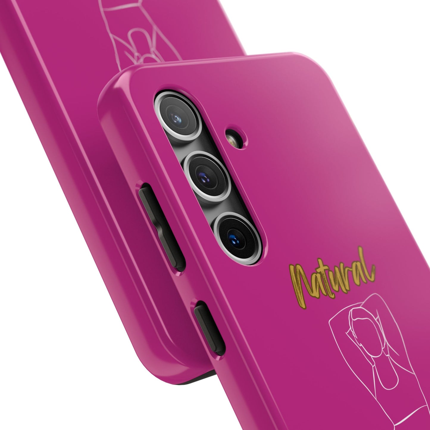 Natural Woman I Love Me (WL)Tough Phone Cases PINK