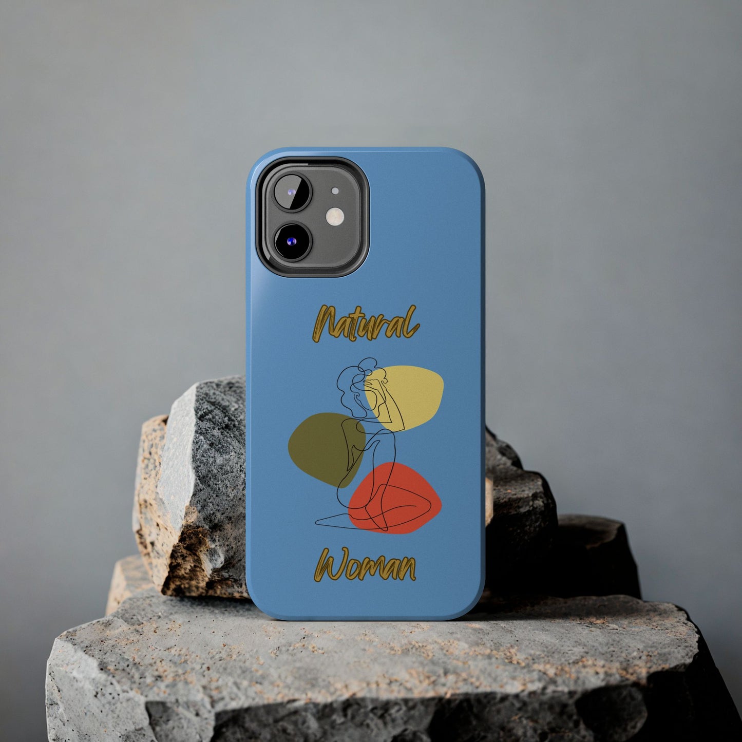 Natural Woman Colorful Pose (BL)Tough Phone Cases LIGHT BLUE