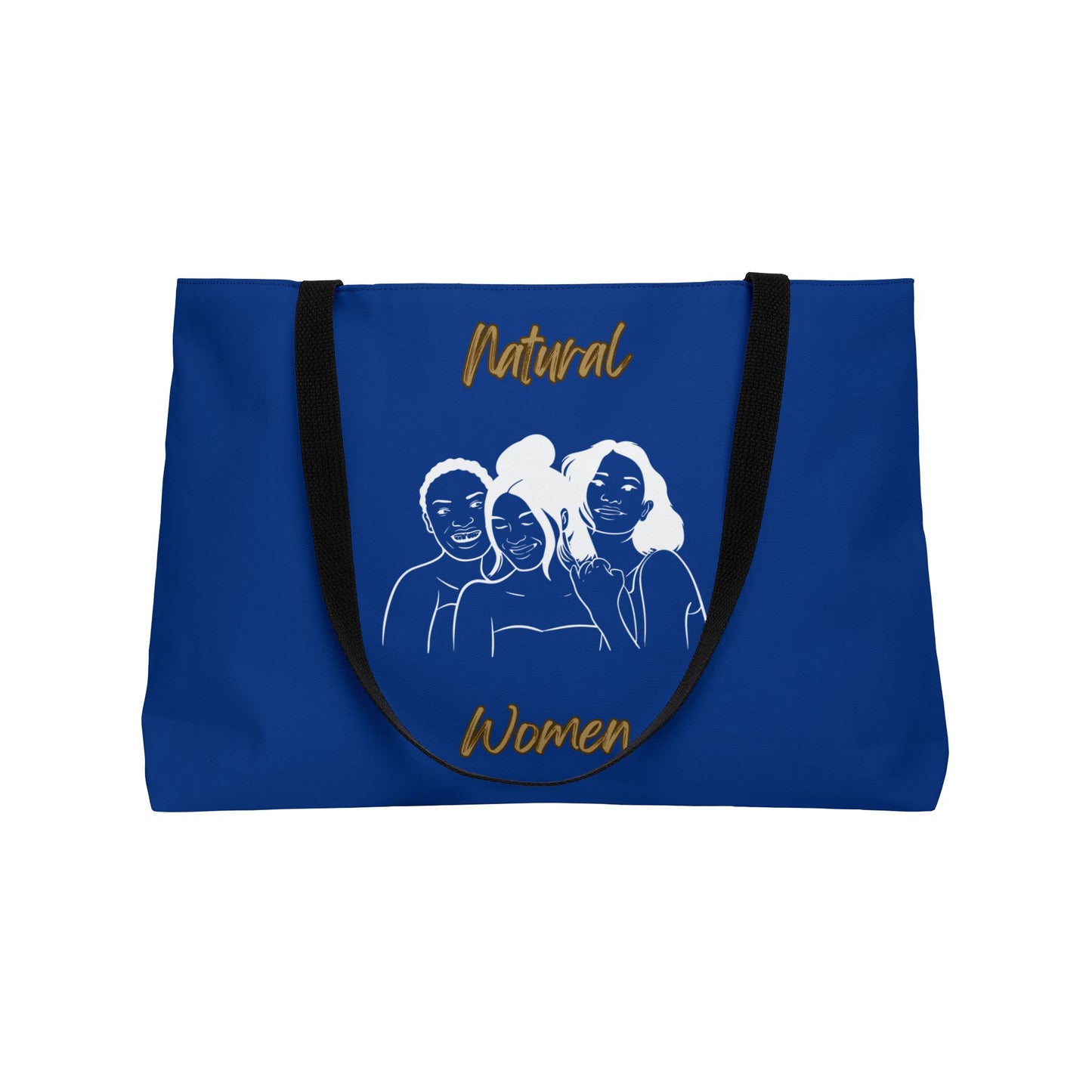 Natural Women Laughing Friends (WL) Weekender Tote Bag DARK BLUE