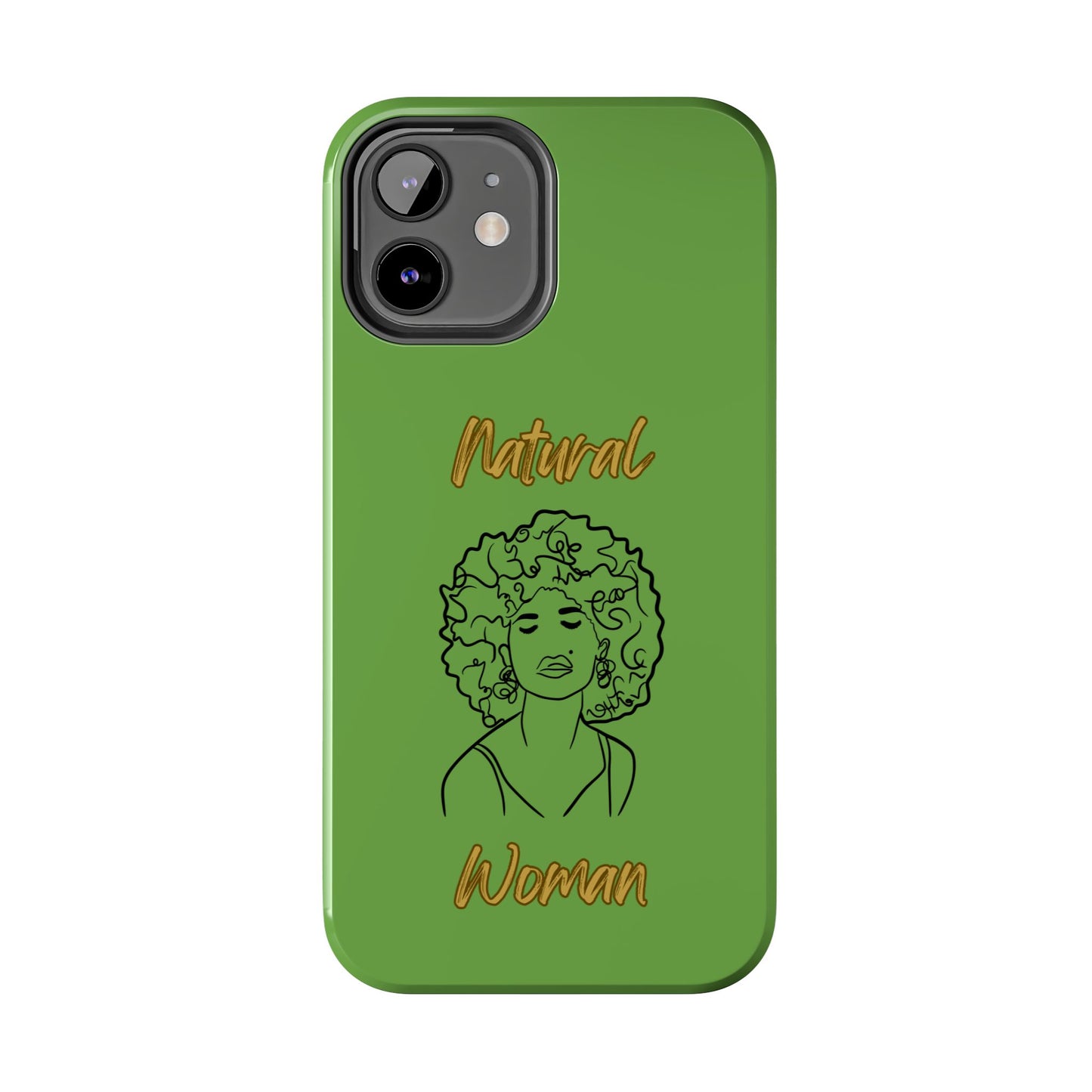 Natural Woman All About Me (BL)Tough Phone Cases GREEN