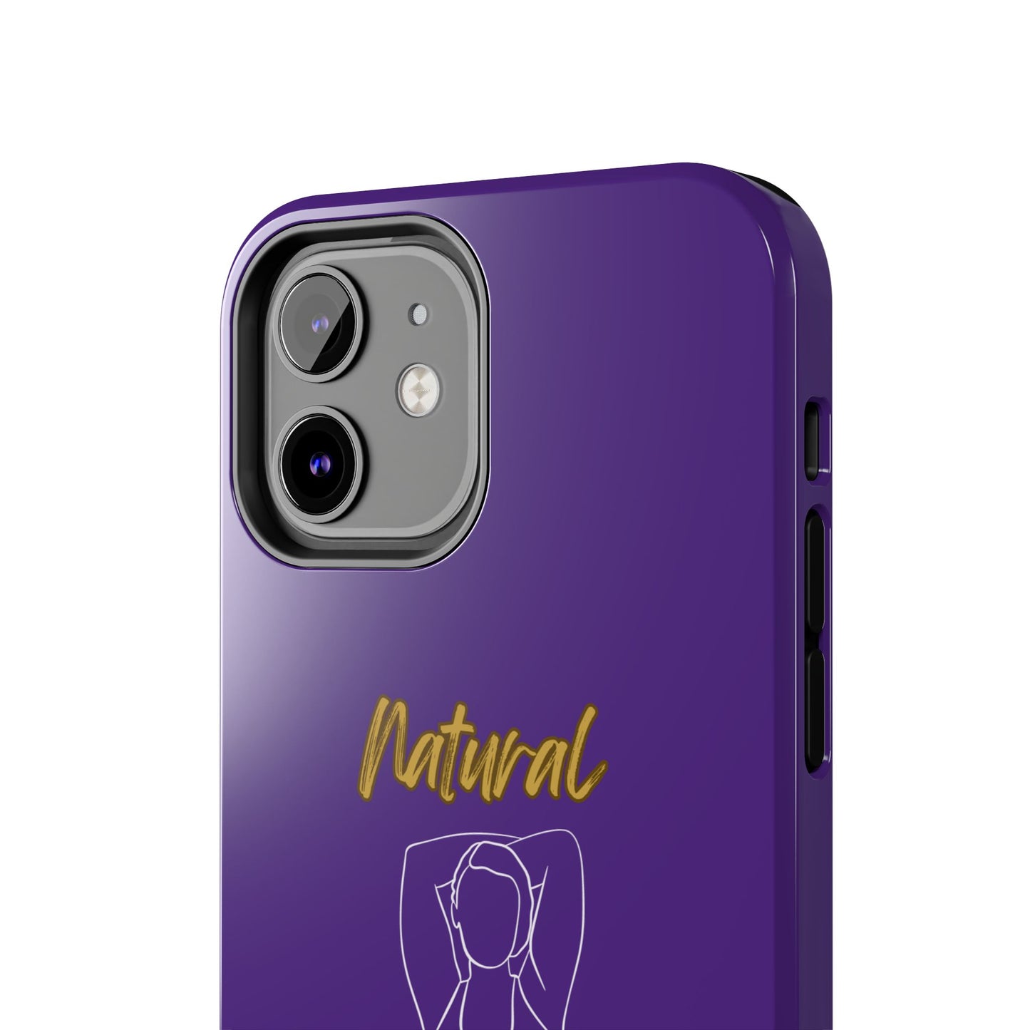 Natural Woman I Love Me (WL)Tough Phone Cases PURPLE