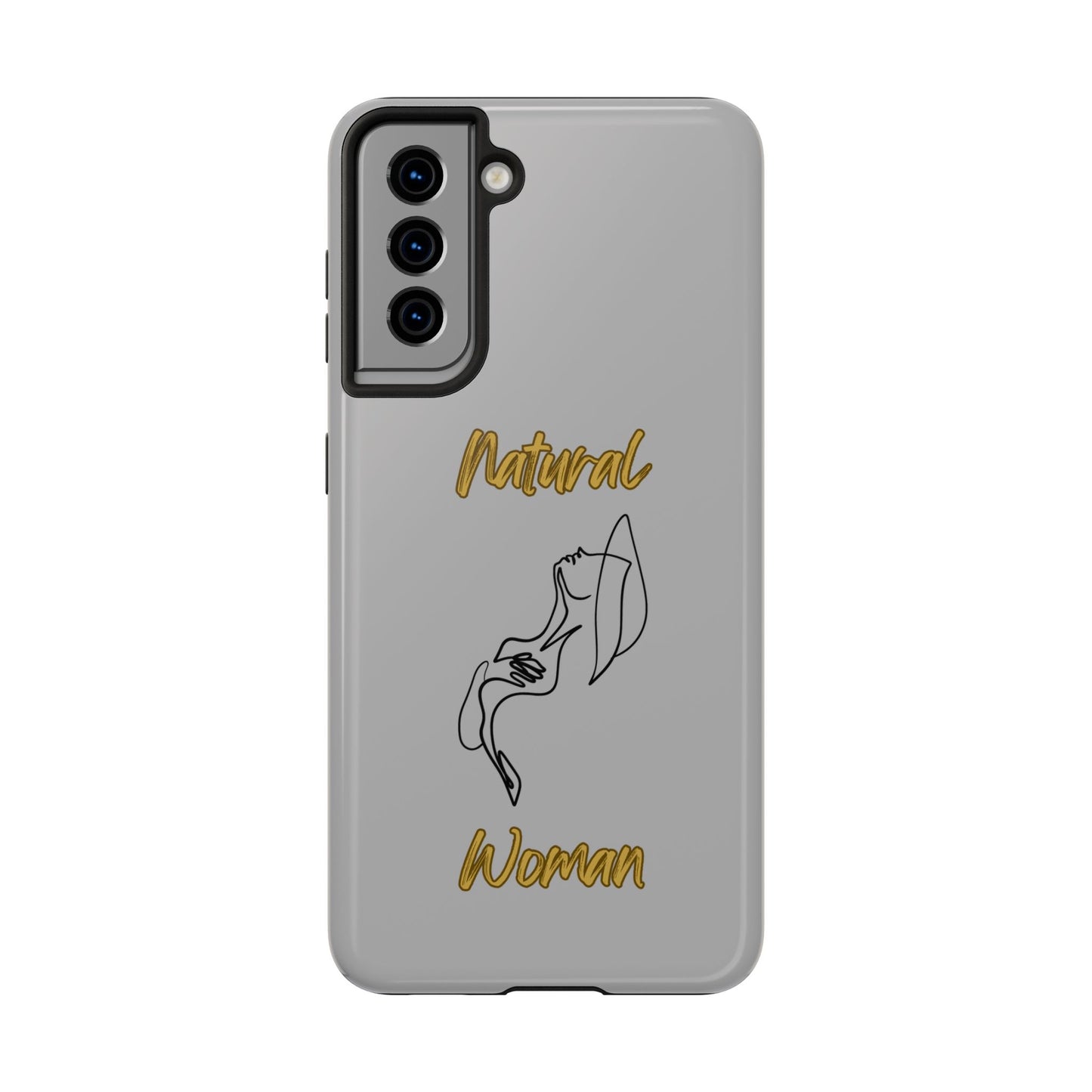 Natural Woman Free (BL)Tough Phone Cases LIGHT GREY