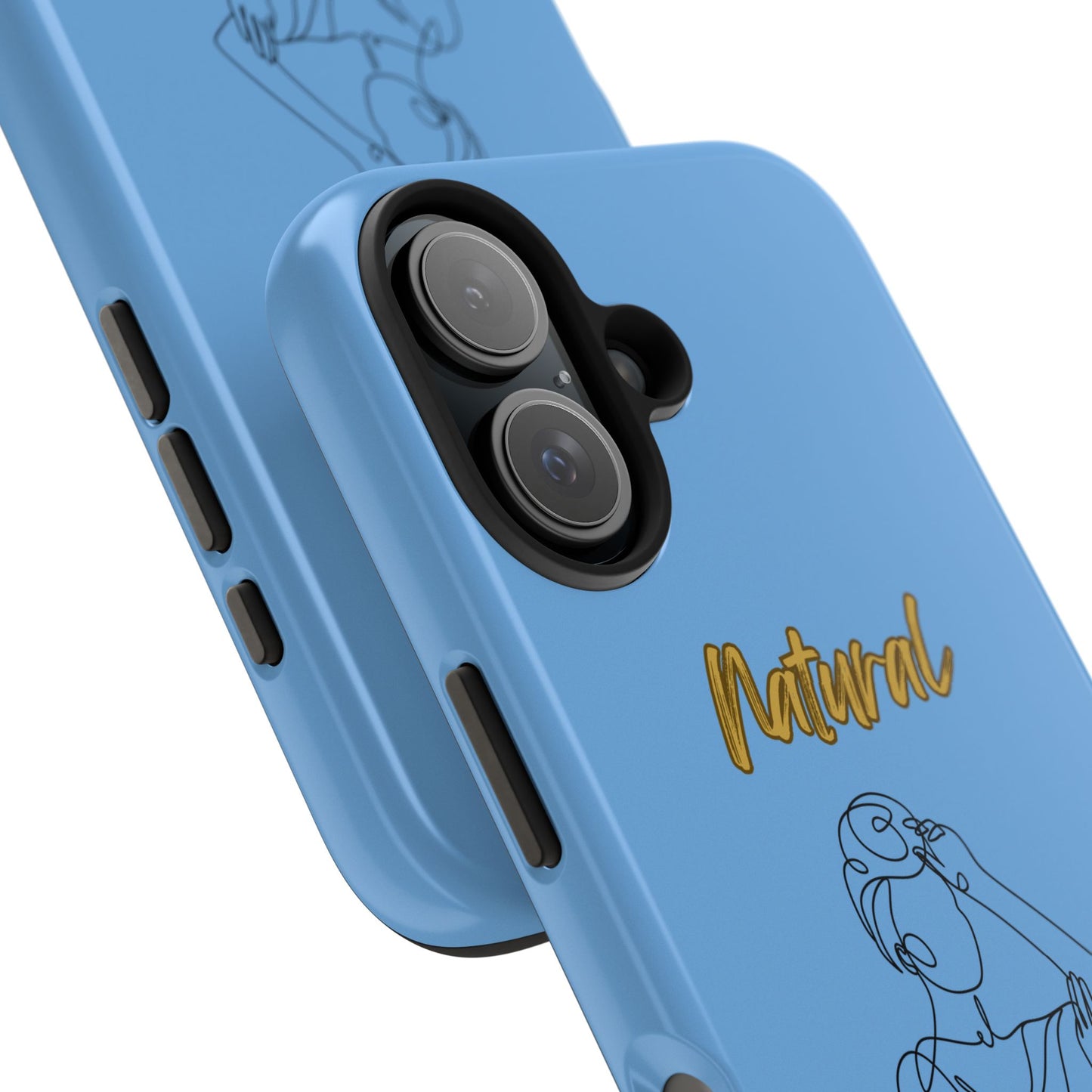 Natural Woman Style (BL)Tough Phone Cases LIGHT BLUE