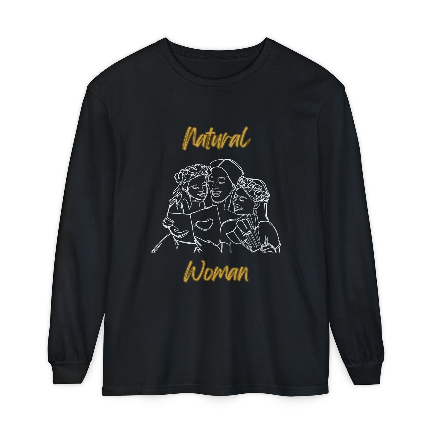 Natural Woman Me & My Girls (WL) Long Sleeve T-Shirt
