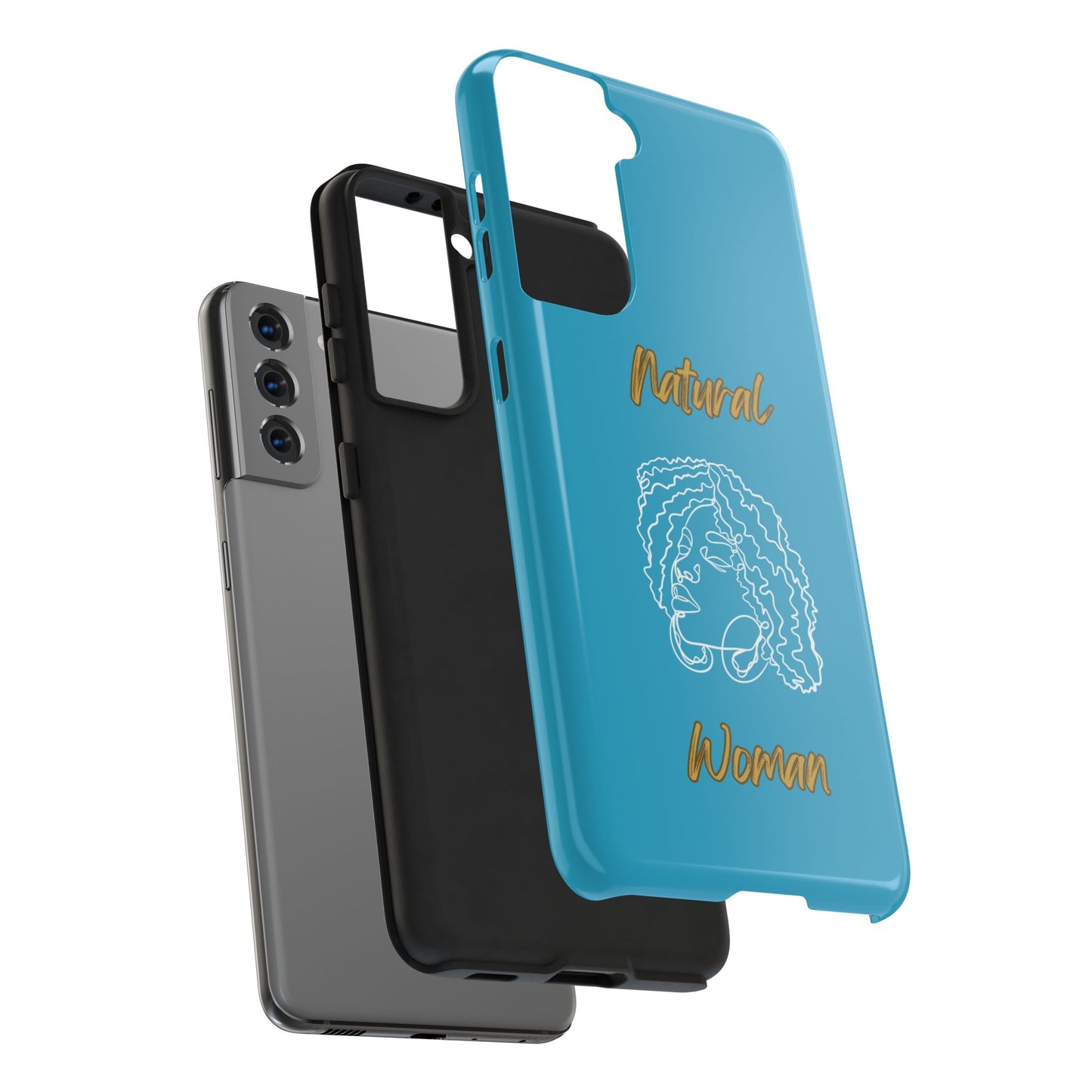 Natural Woman Naturally Me (WL)Tough Phone Cases TURQUOISE