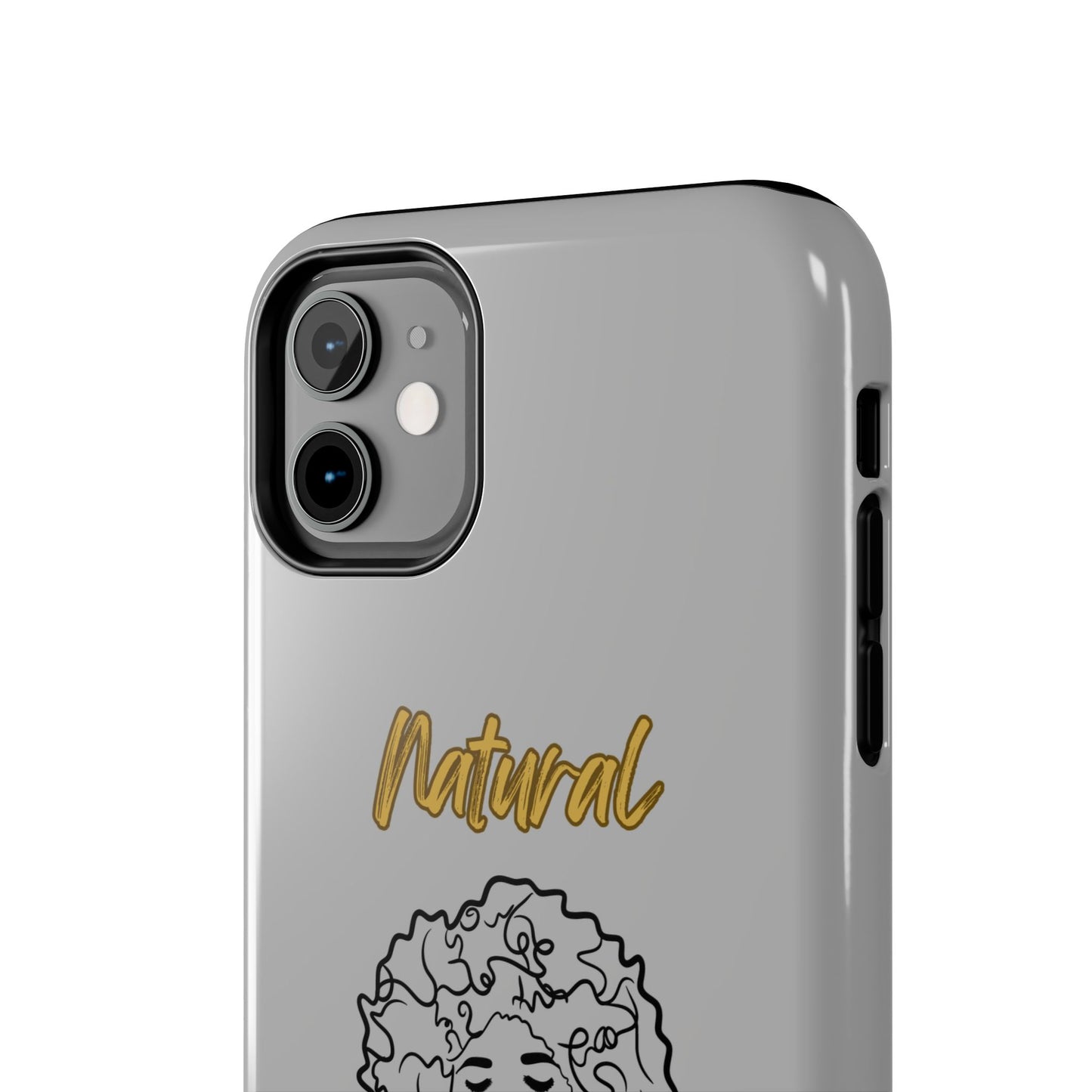 Natural Woman All About Me (BL)Tough Phone Cases LIGHT GREY