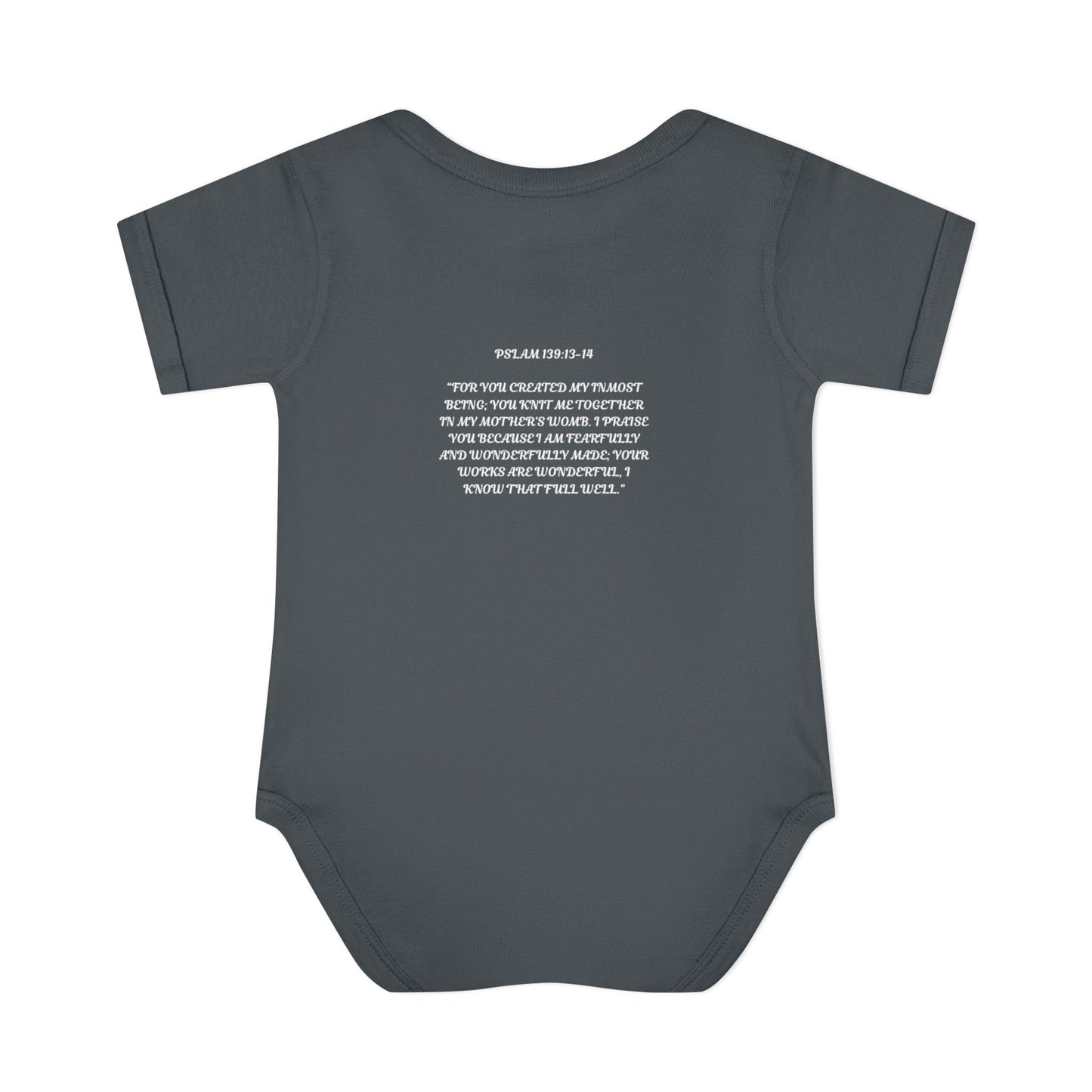Kingdom Kids Infant Bodysuit - Psalm 139: 13-14