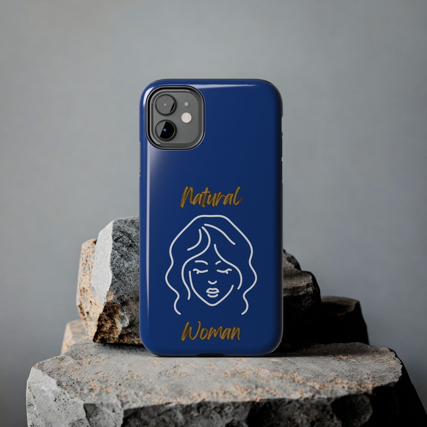 Natural Woman Modest (WL)Tough Phone Cases DARK BLUE