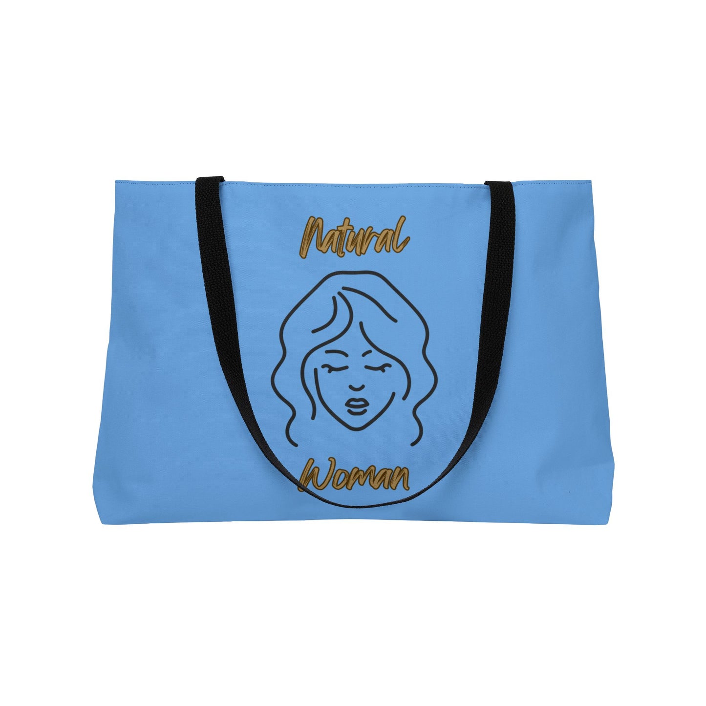 Natural Woman Modest (BL) Weekender Tote Bag LIGHT BLUE