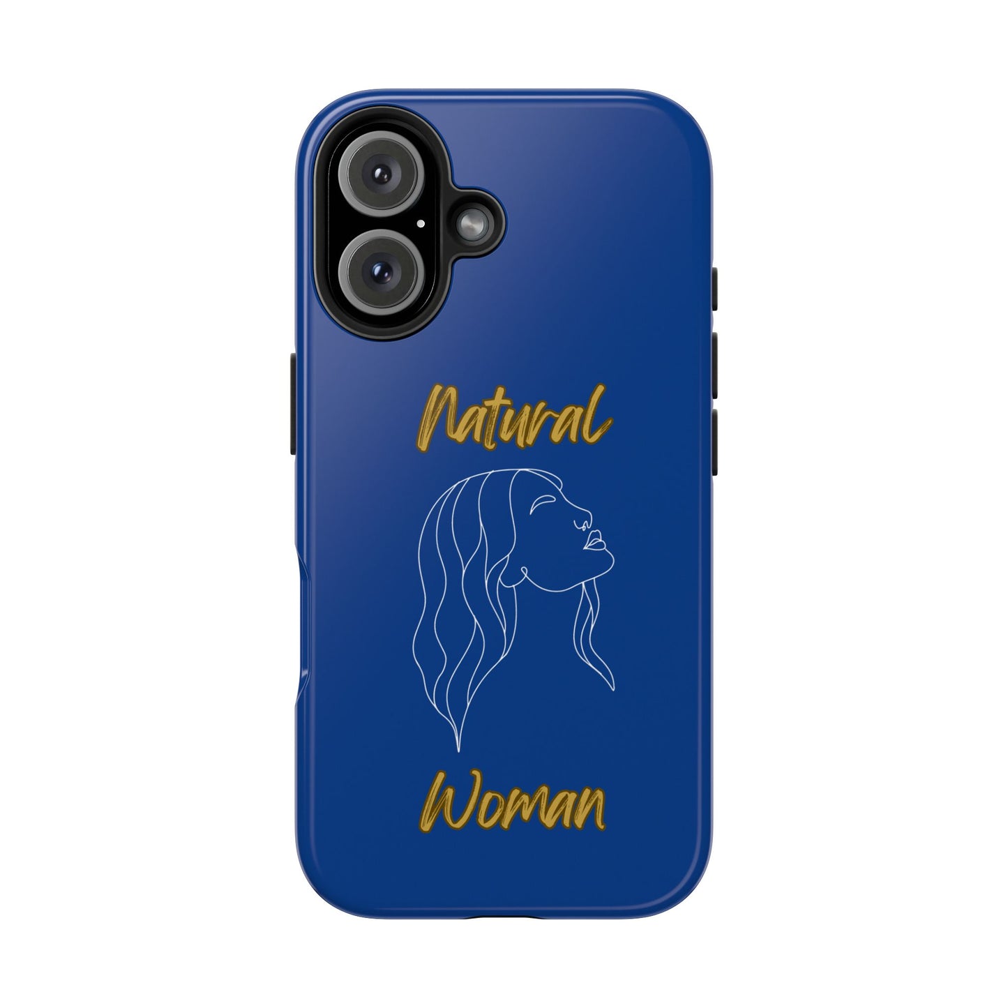 Natural Woman Breeze On Face (WL)Tough Phone Cases DARK BLUE
