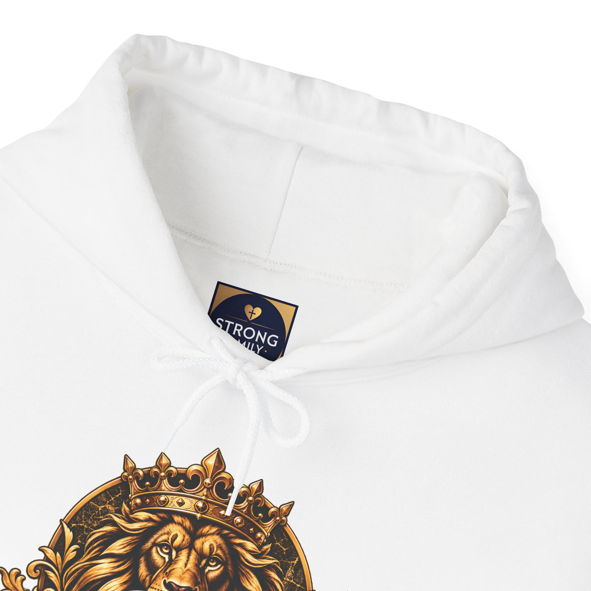 Kingdom Man Crowned Lion Hoodie
