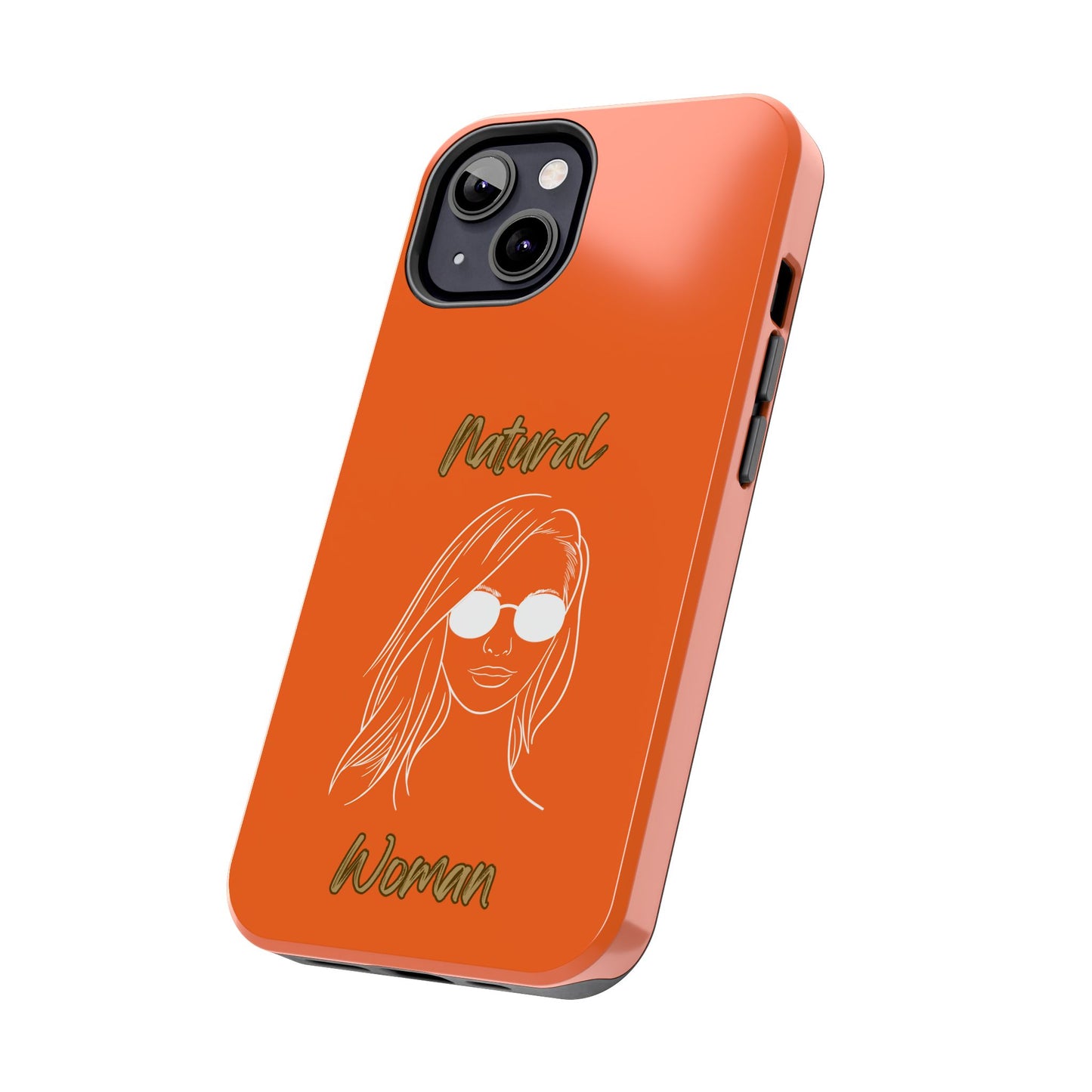 Natural Woman Shades (WL)Tough Phone Cases ORANGE