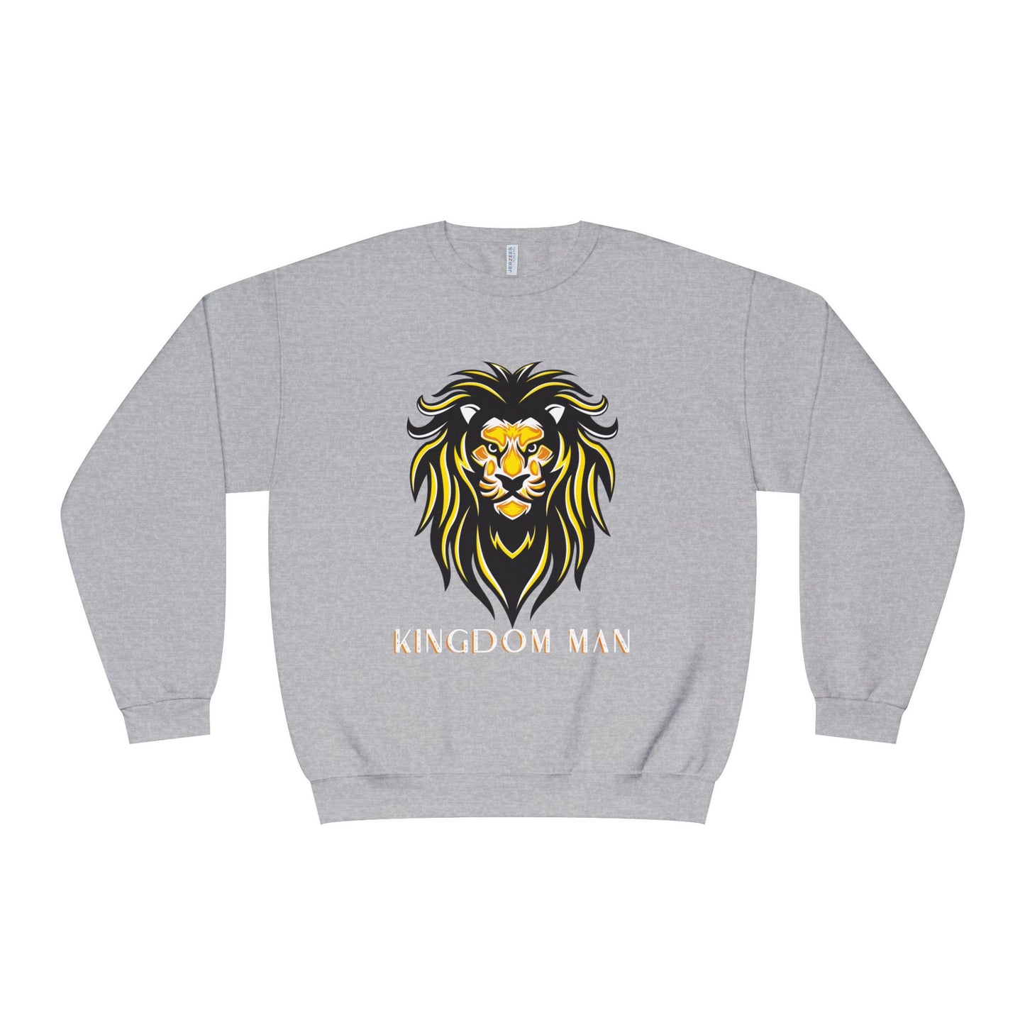 Kingdom Man (White/Gold) Crewneck Sweatshirt