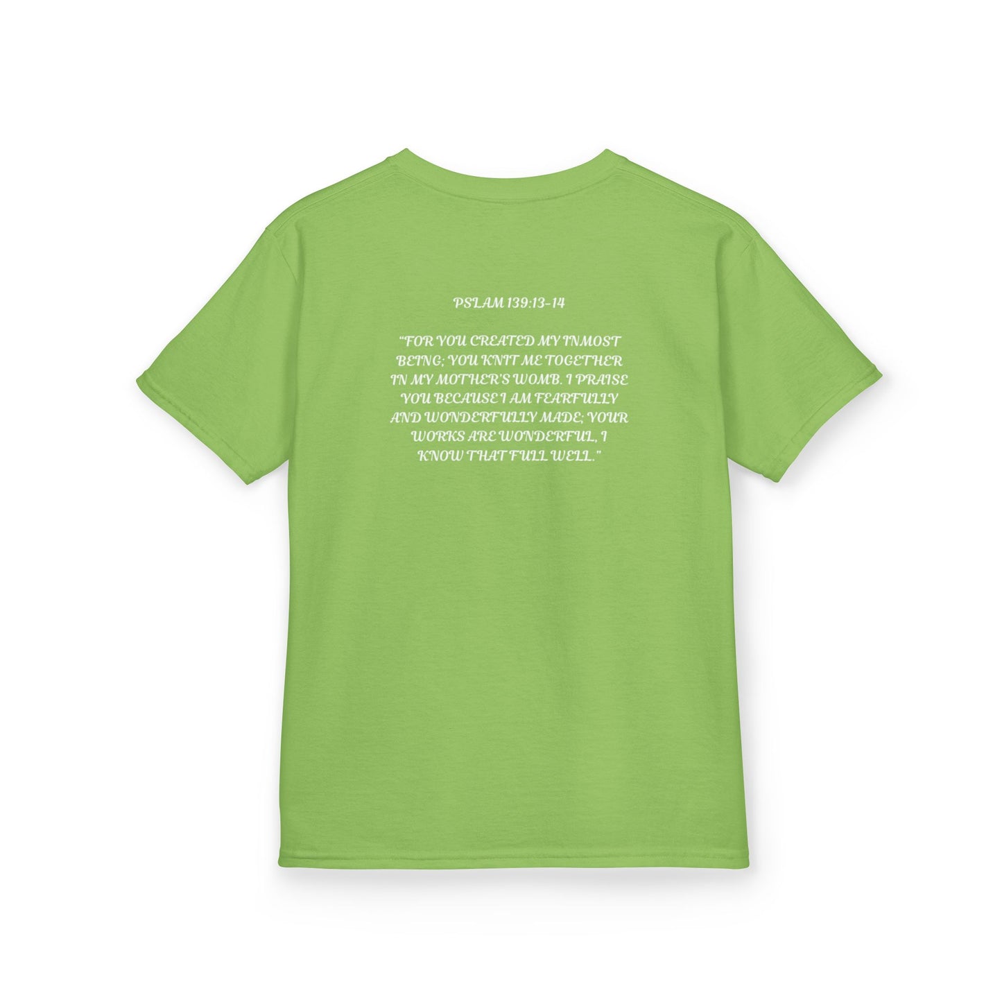 Kingdom Kids T-Shirt: Psalm 139:13-14