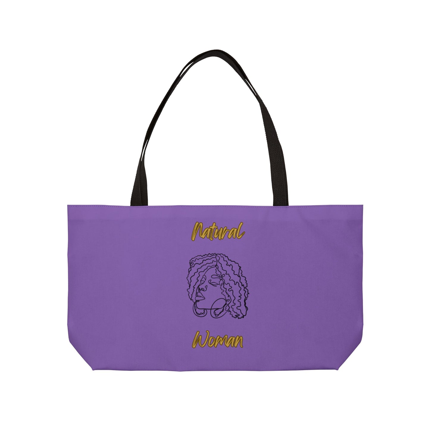 Natural Woman Naturally Me (BL) Weekender Tote Bag LIGHT PURPLE