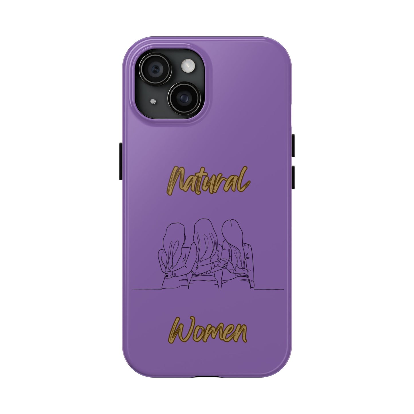 Natural Woman Loving Friends (BL)Tough Phone Cases LIGHT PURPLE